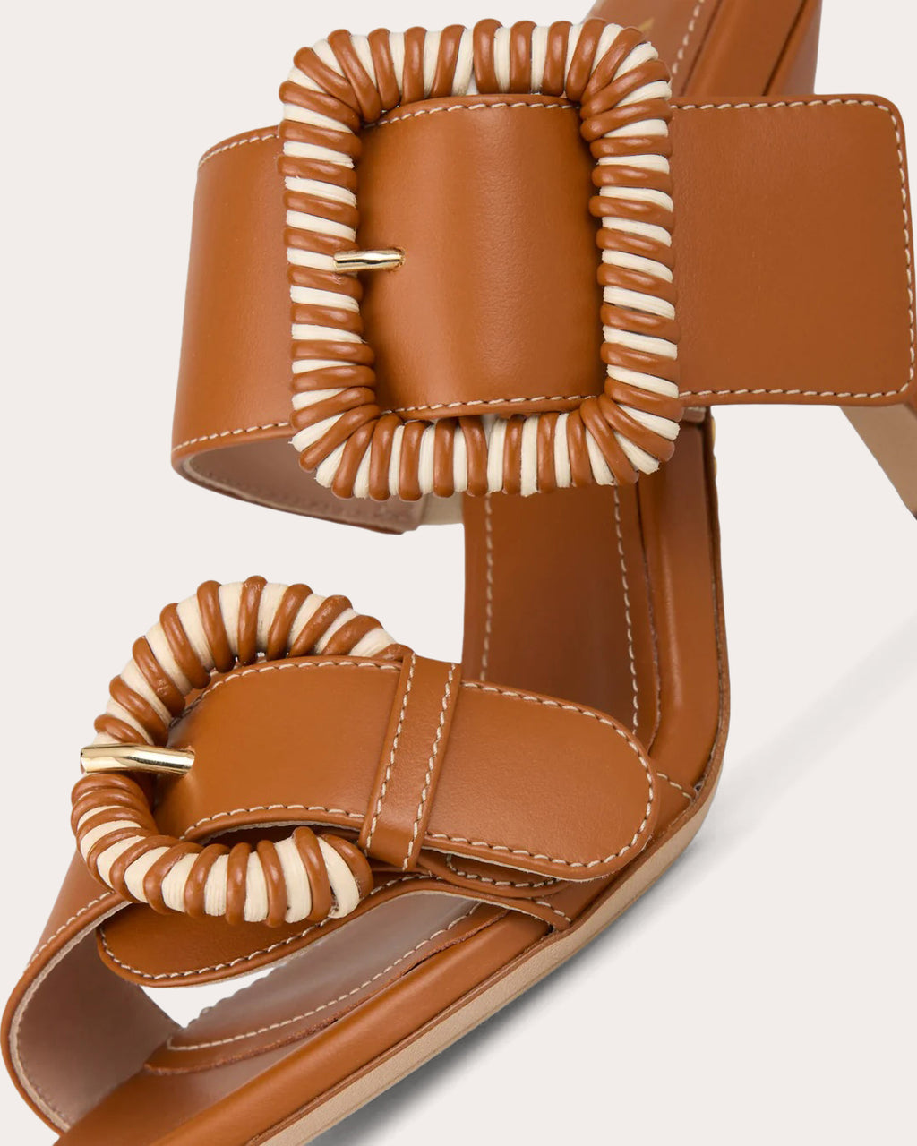 Pam 75 Leather Buckle Sandal
