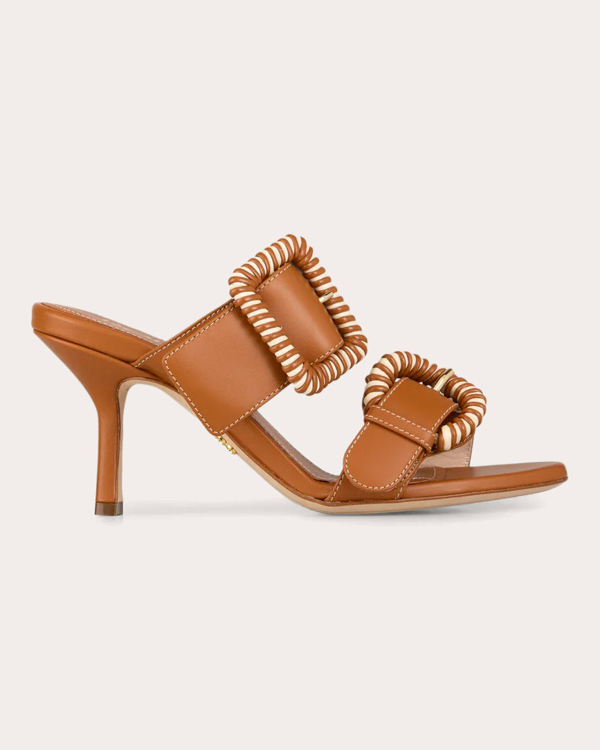 Pam 75 Leather Buckle Sandal