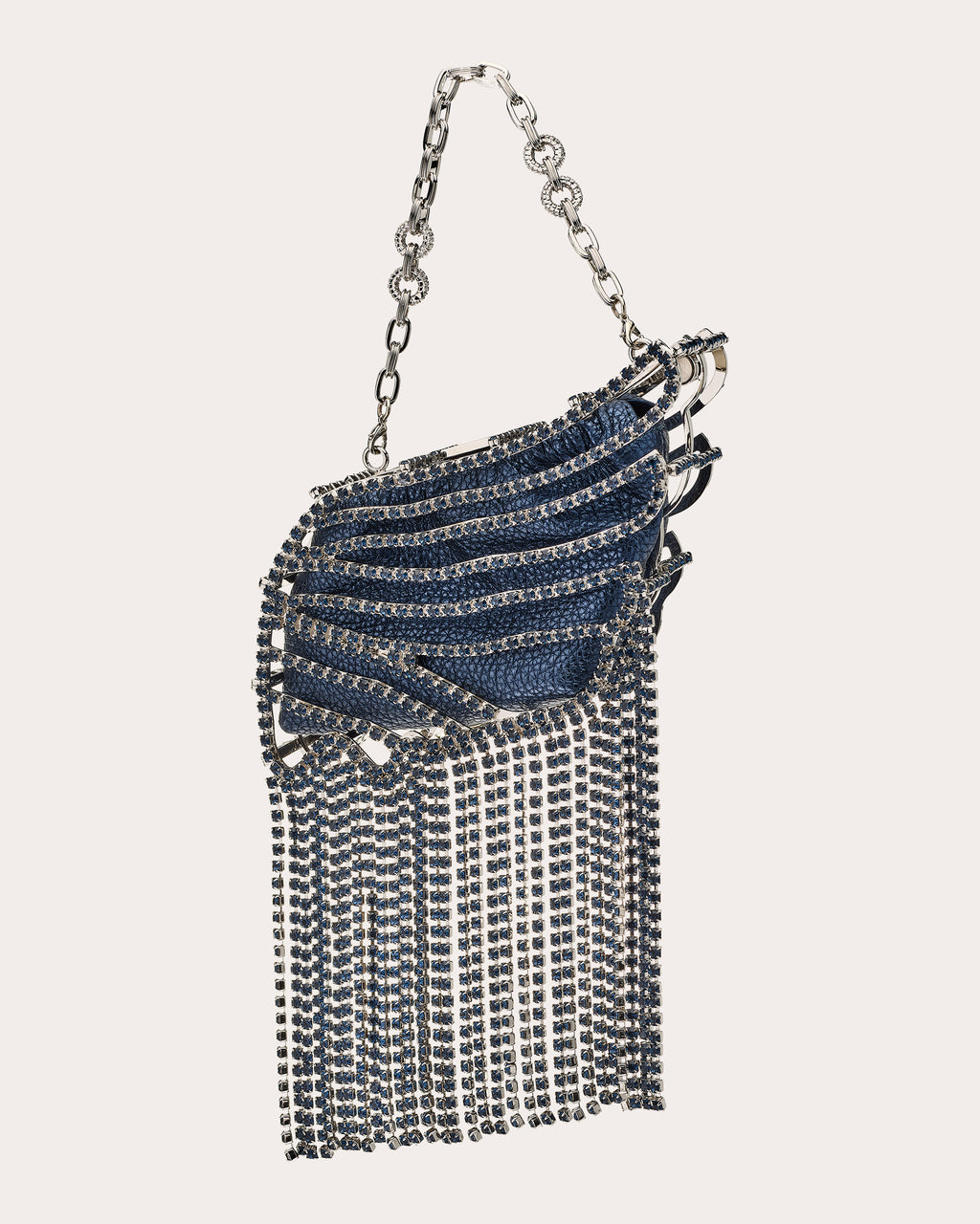 Al Tair Fringed Crystal Shoulder Bag
