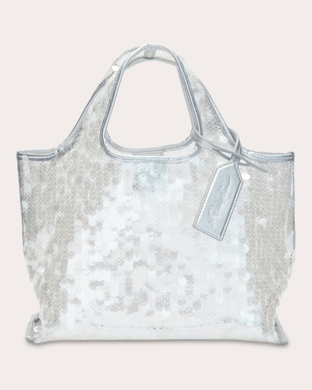 Mini Sequin Mesh Market Tote