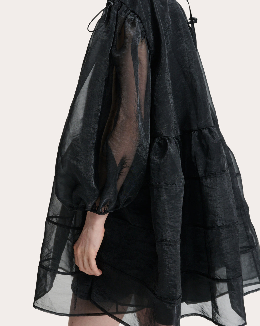 Darcy Liquid Myrtia Gathered Mini Dress