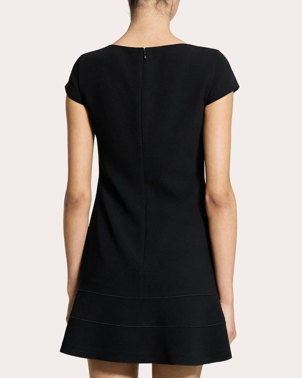 Admiral Crepe Seamed A-Line Mini Dress