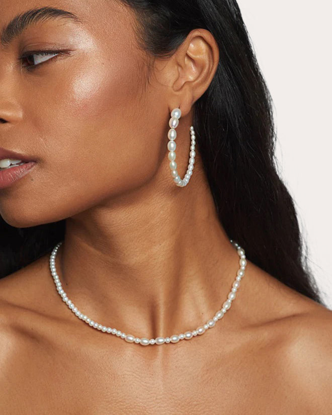Freshwater Pearl Mixed Strand Necklace