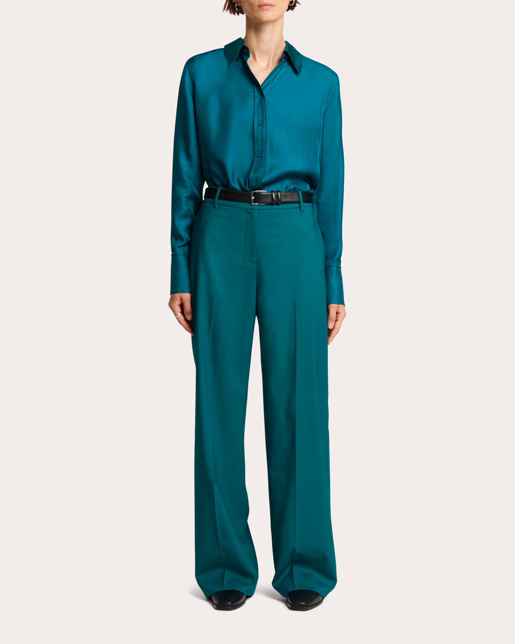 Soho Seasonless Wool Creased Trousers