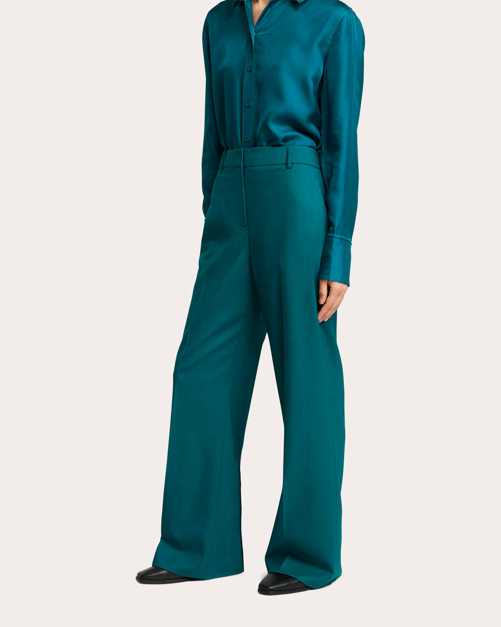 Soho Seasonless Wool Creased Trousers