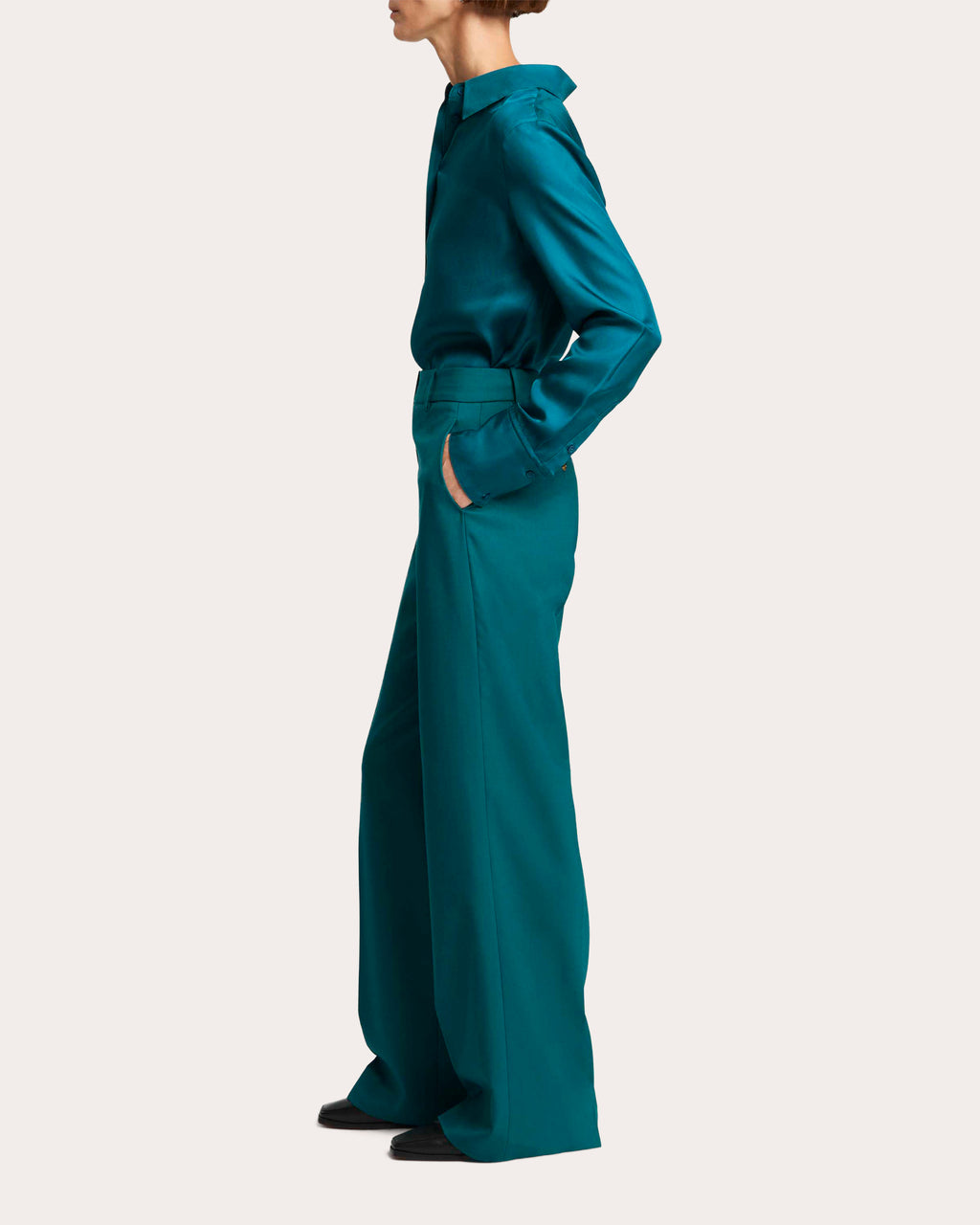 Soho Seasonless Wool Creased Trousers