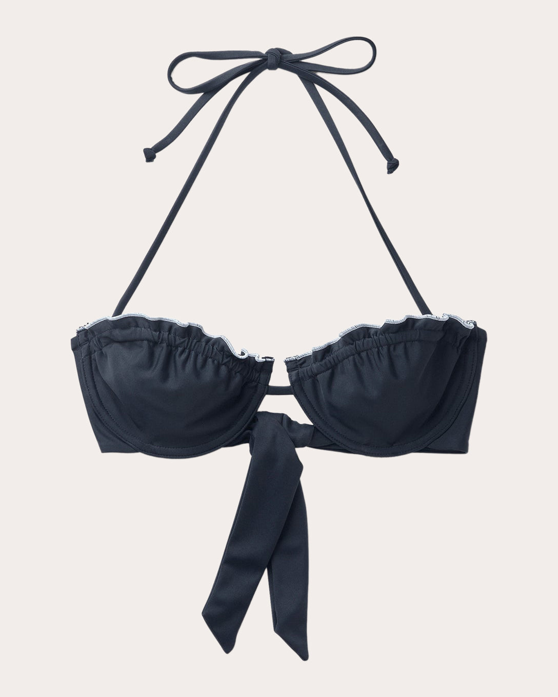 Lake Ruffle Underwire Balconette Bikini Top
