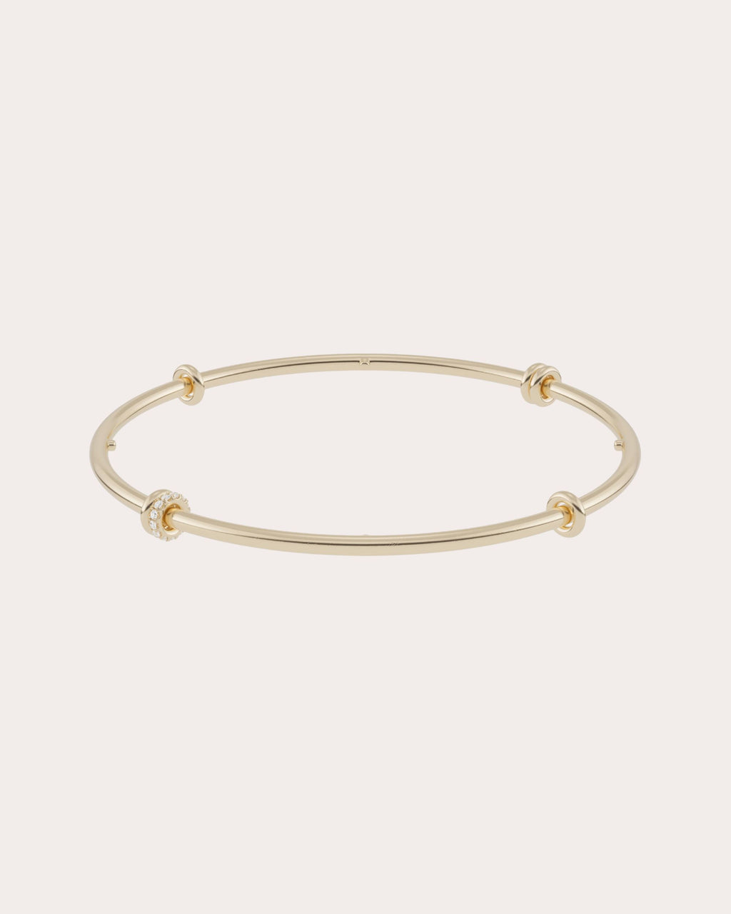 Diamond & 18k Gold Kini Pavé Bangle