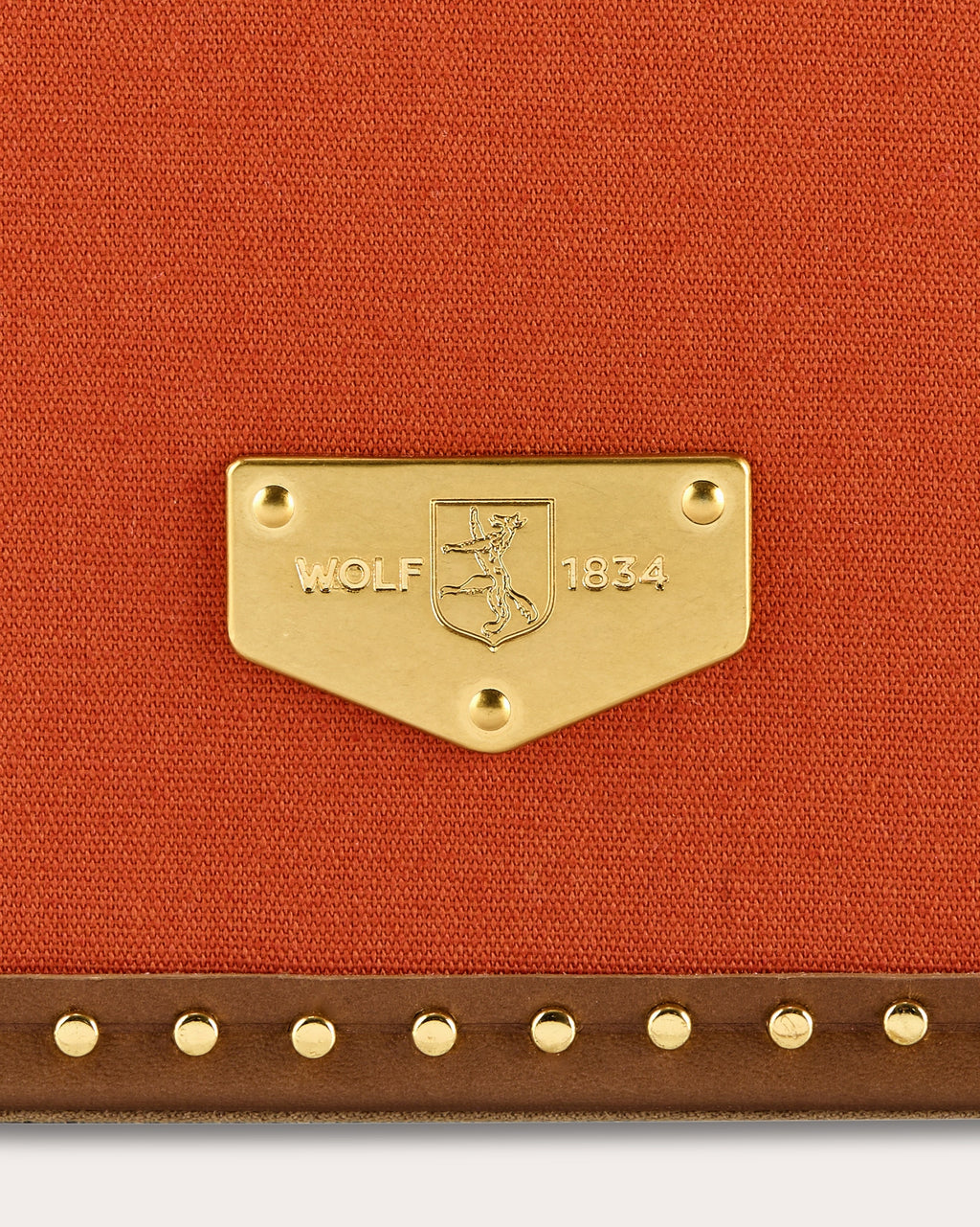 Ida Trunk Canvas Jewelry Box
