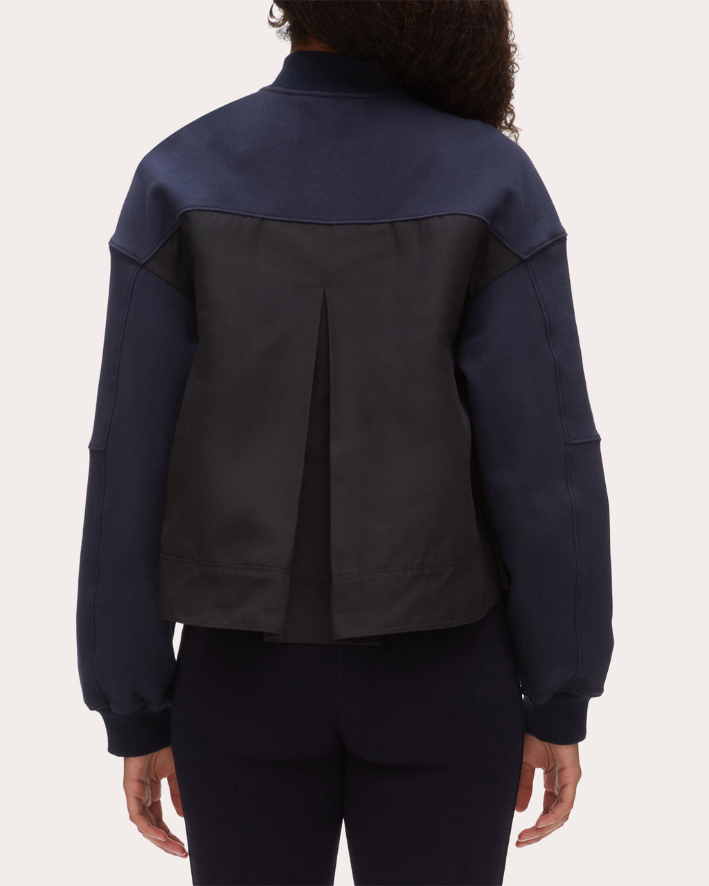 French Terry Ripstop Combo Zip Track Jacket
