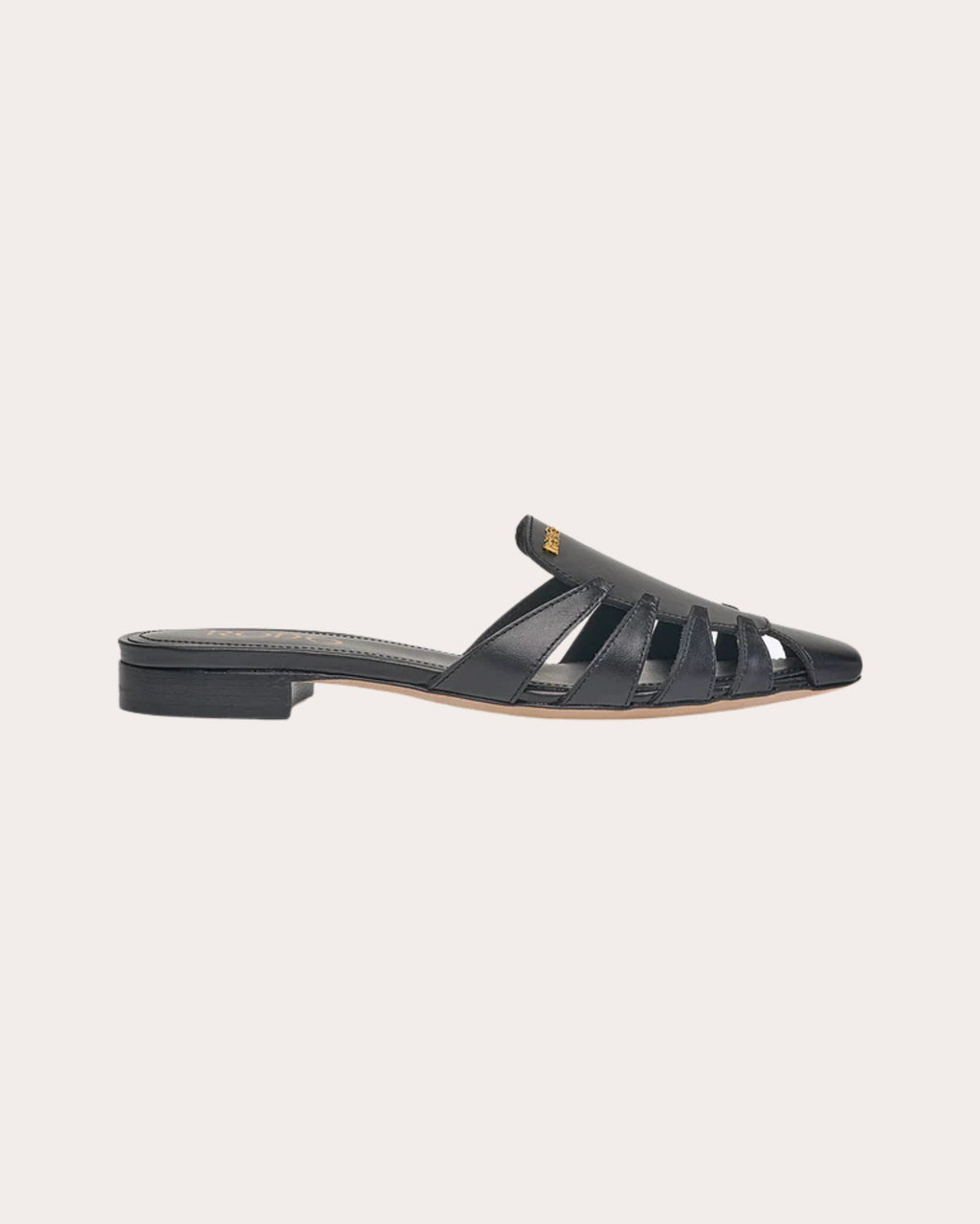 Maudie Leather Halo Mule