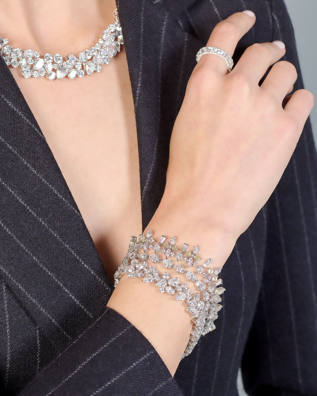 Diamond Milky Way Ring