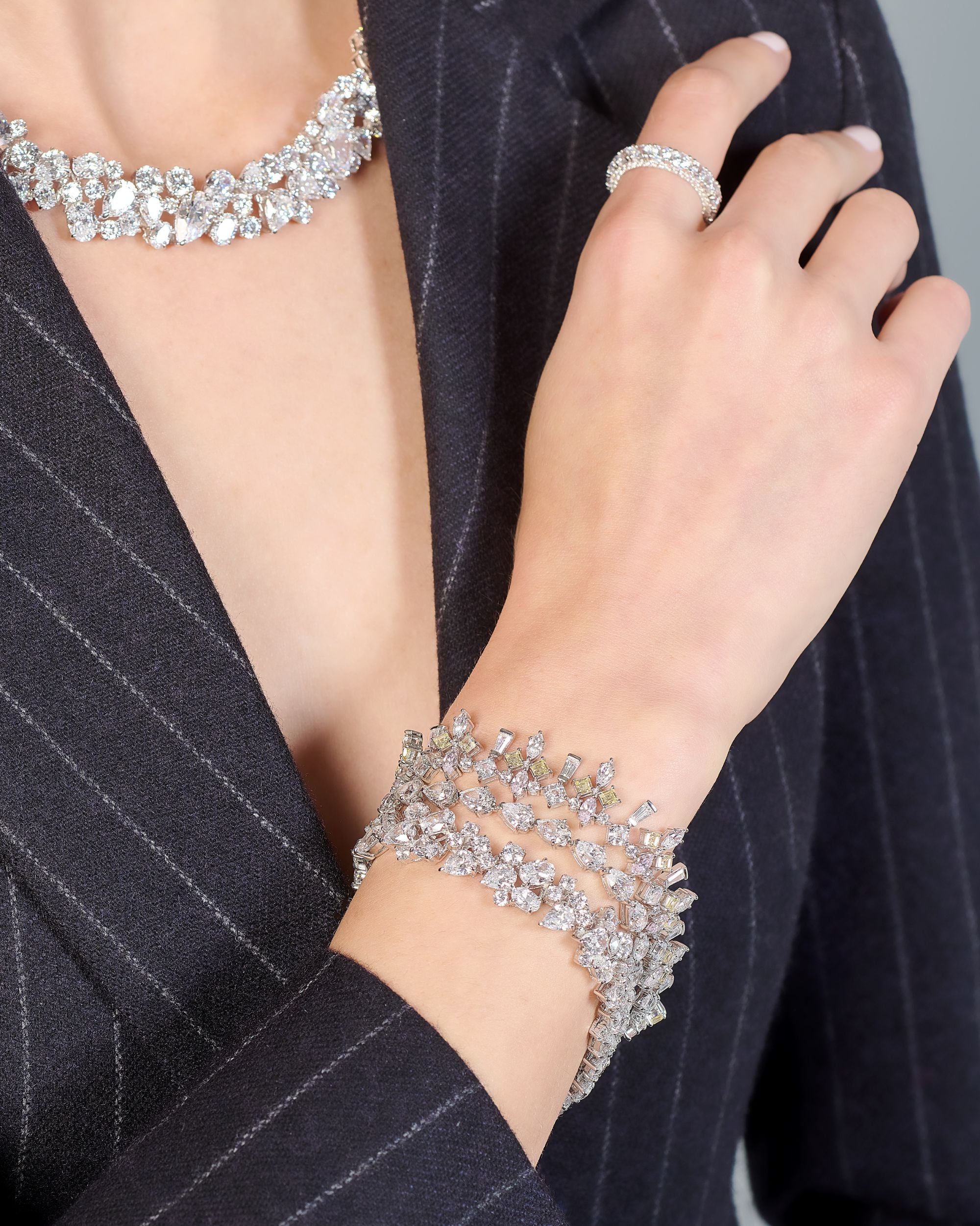 Diamond Milky Way Ring