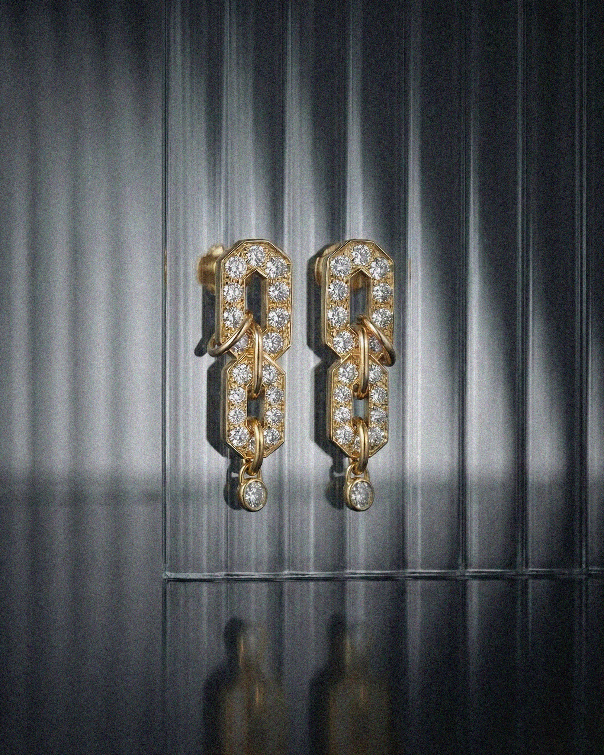 Diamond & 18k Gold My Way Drop Earrings