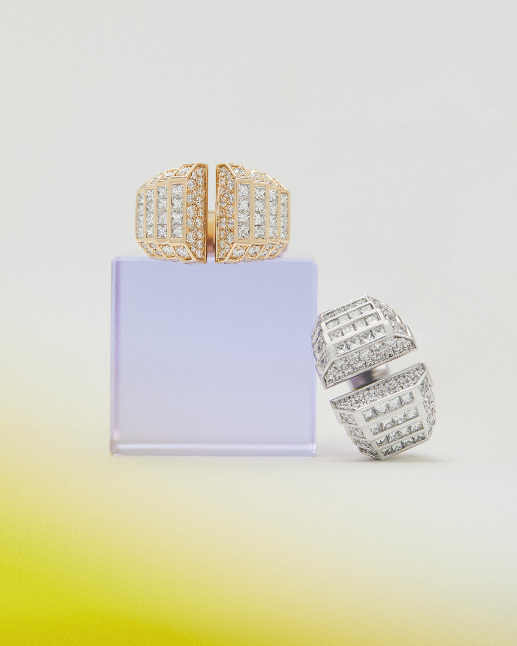 Diamond Meaningful Open Ring