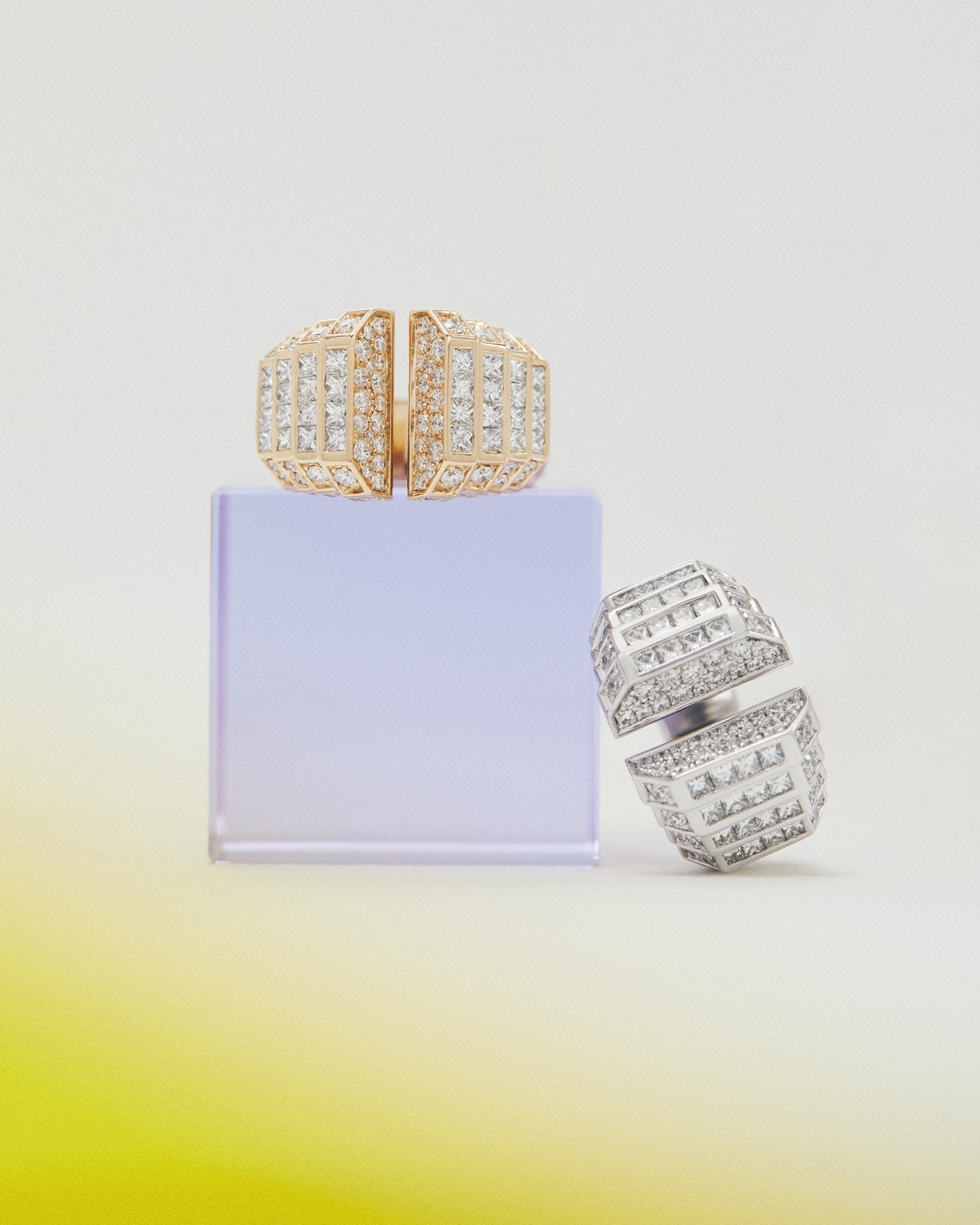 Diamond Meaningful Open Ring