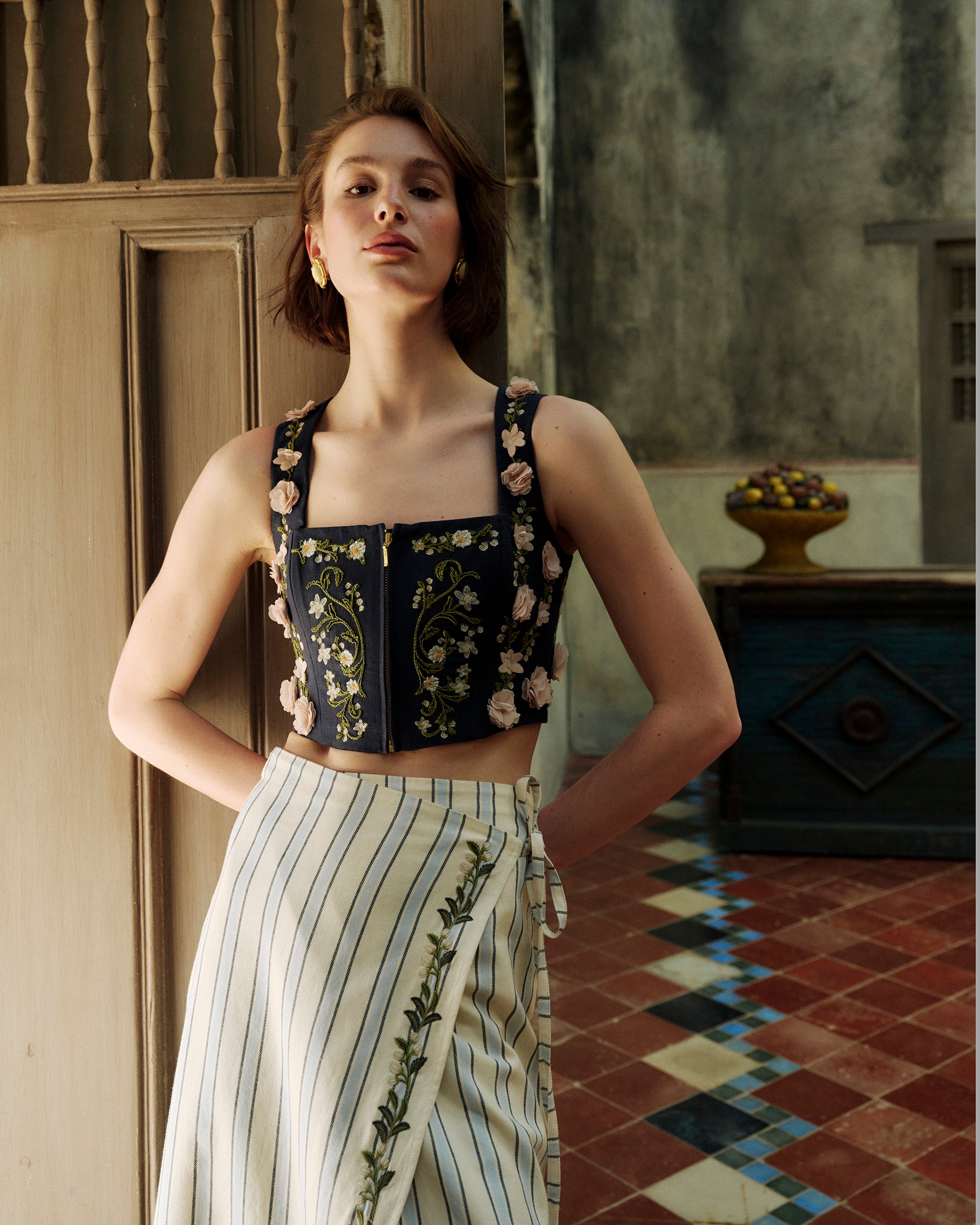 Maria Valle Cotton Fringe Pareo