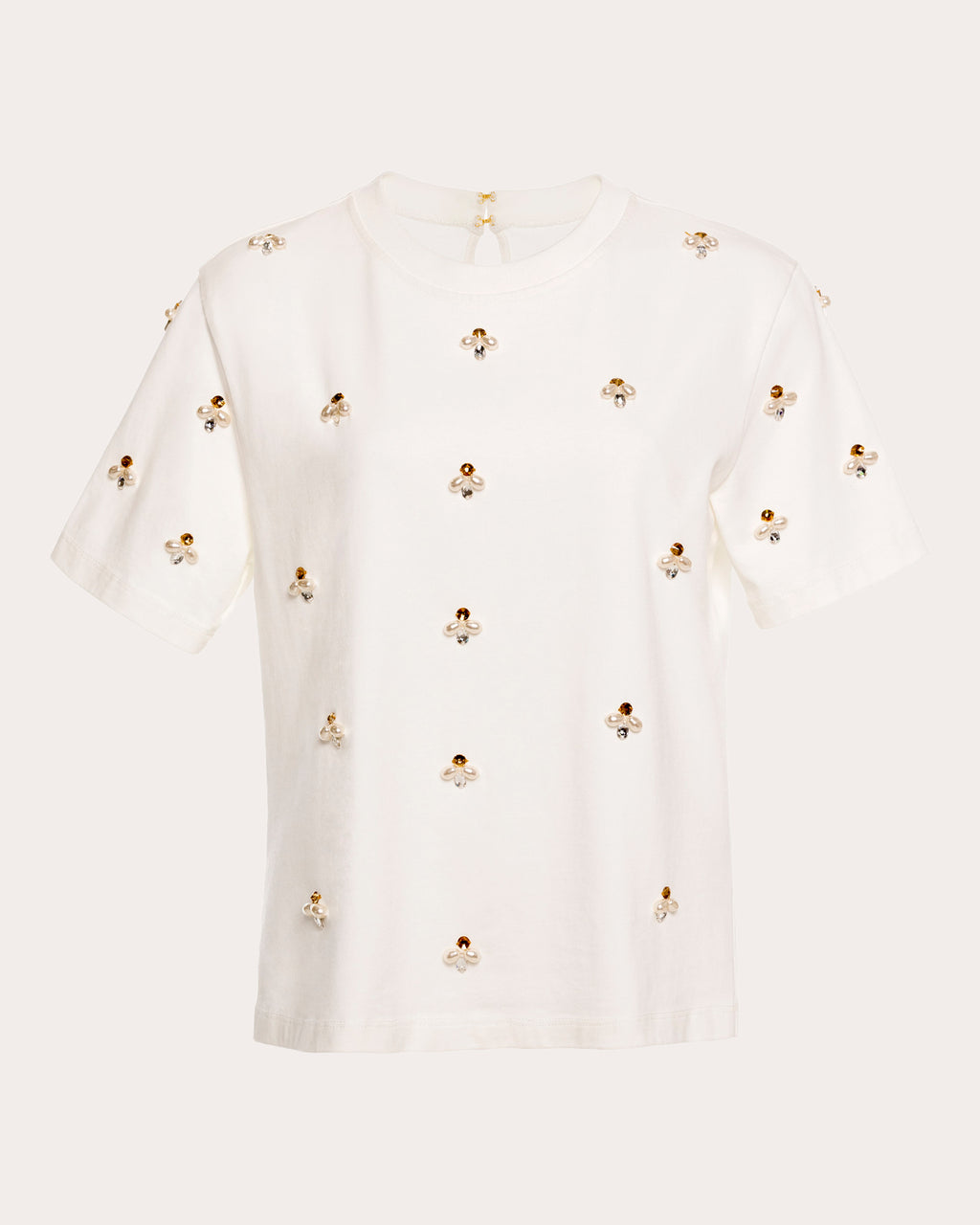Sama Paraíso Embroidered Cotton T-Shirt