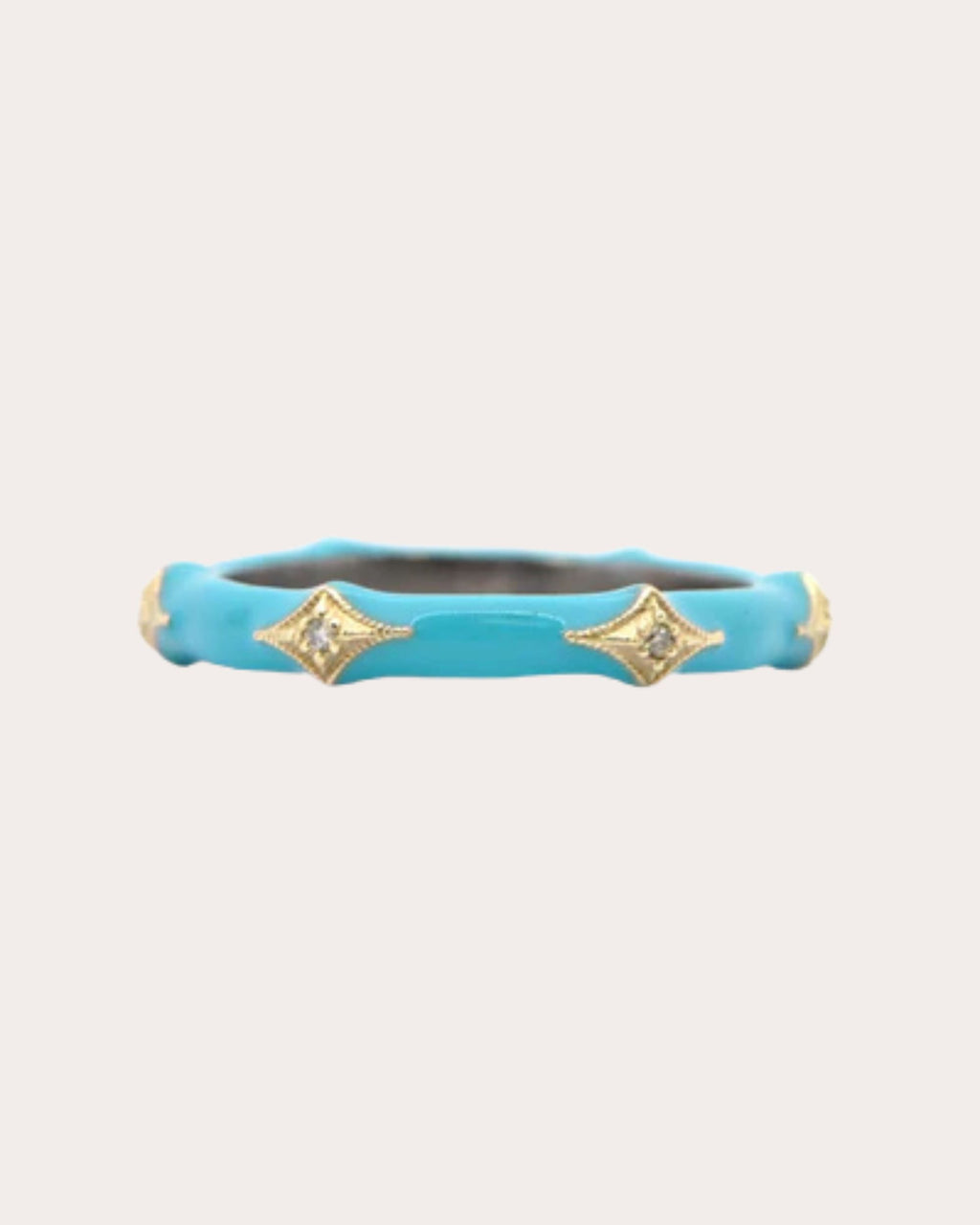 Diamond & 18k Gold Crivelli Stackable Ring