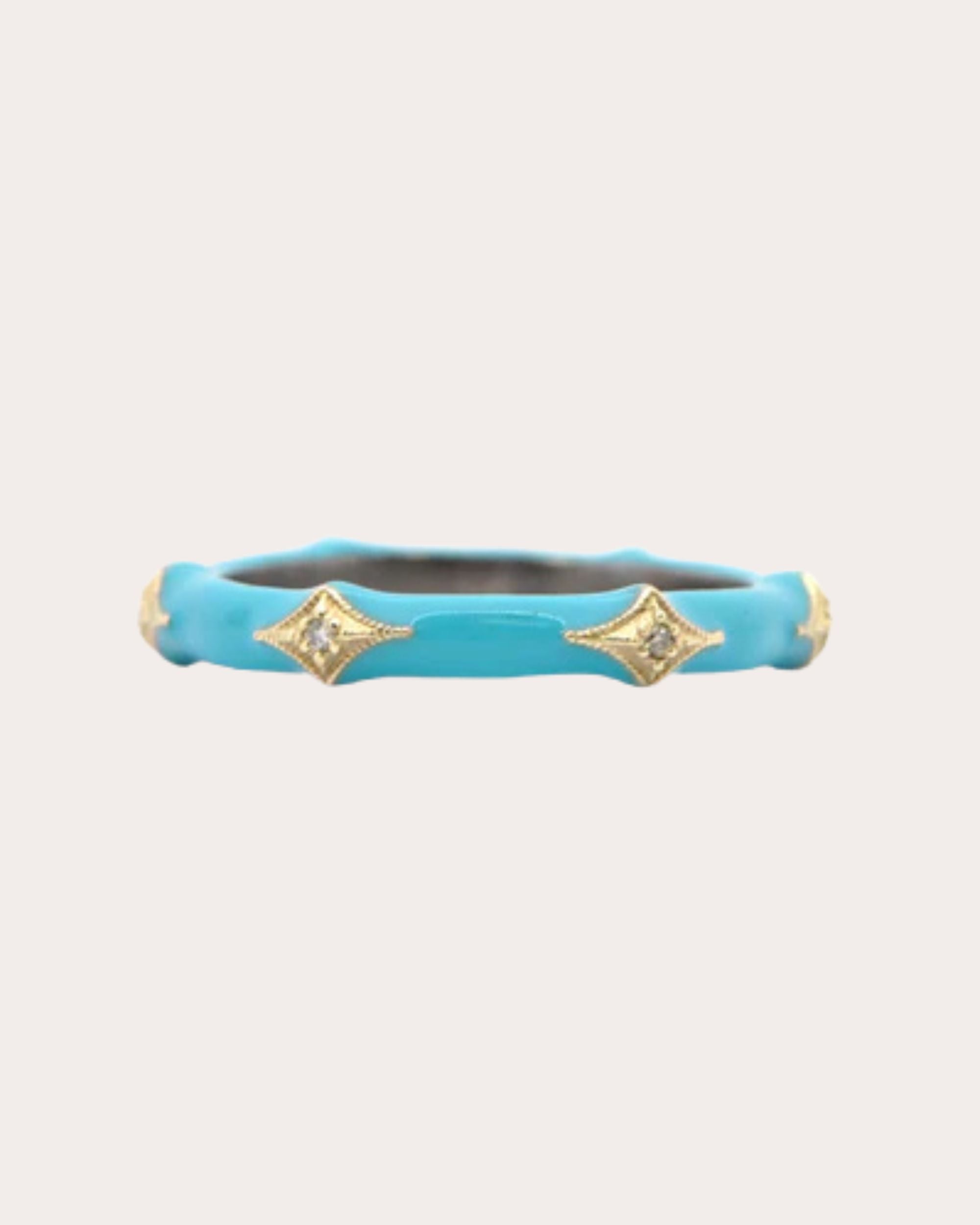 Diamond & 18k Gold Crivelli Stackable Ring