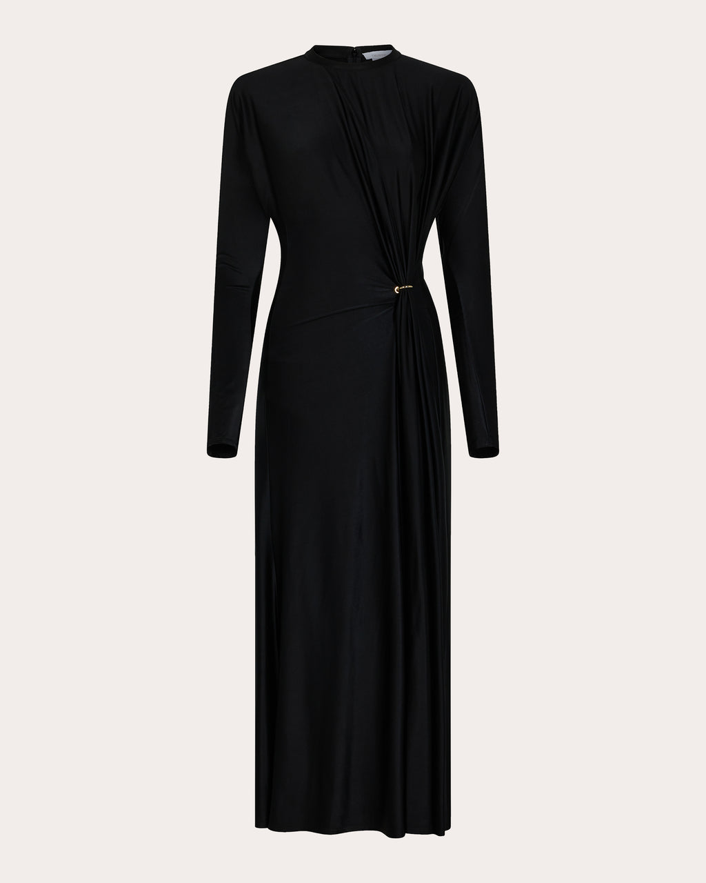 Ruched Jersey Midi Dress