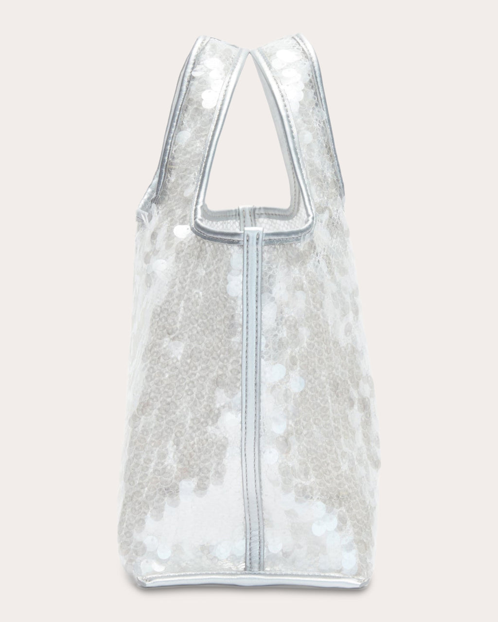 Mini Sequin Mesh Market Tote