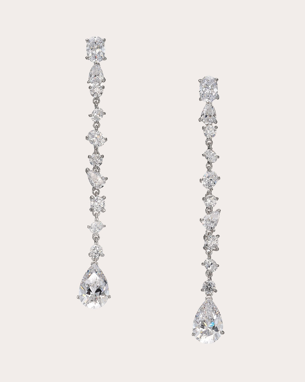Diamond Celestial Dust Drop Earrings