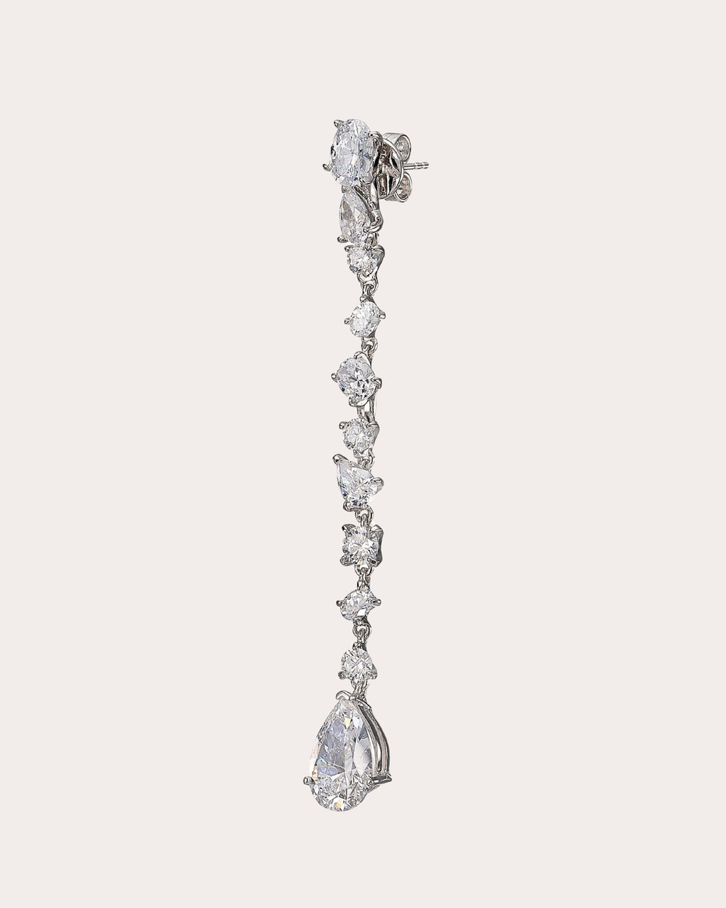 Diamond Celestial Dust Drop Earrings