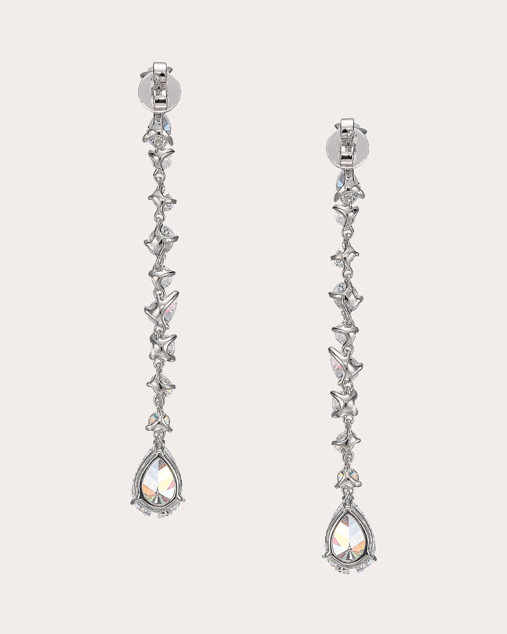 Diamond Celestial Dust Drop Earrings