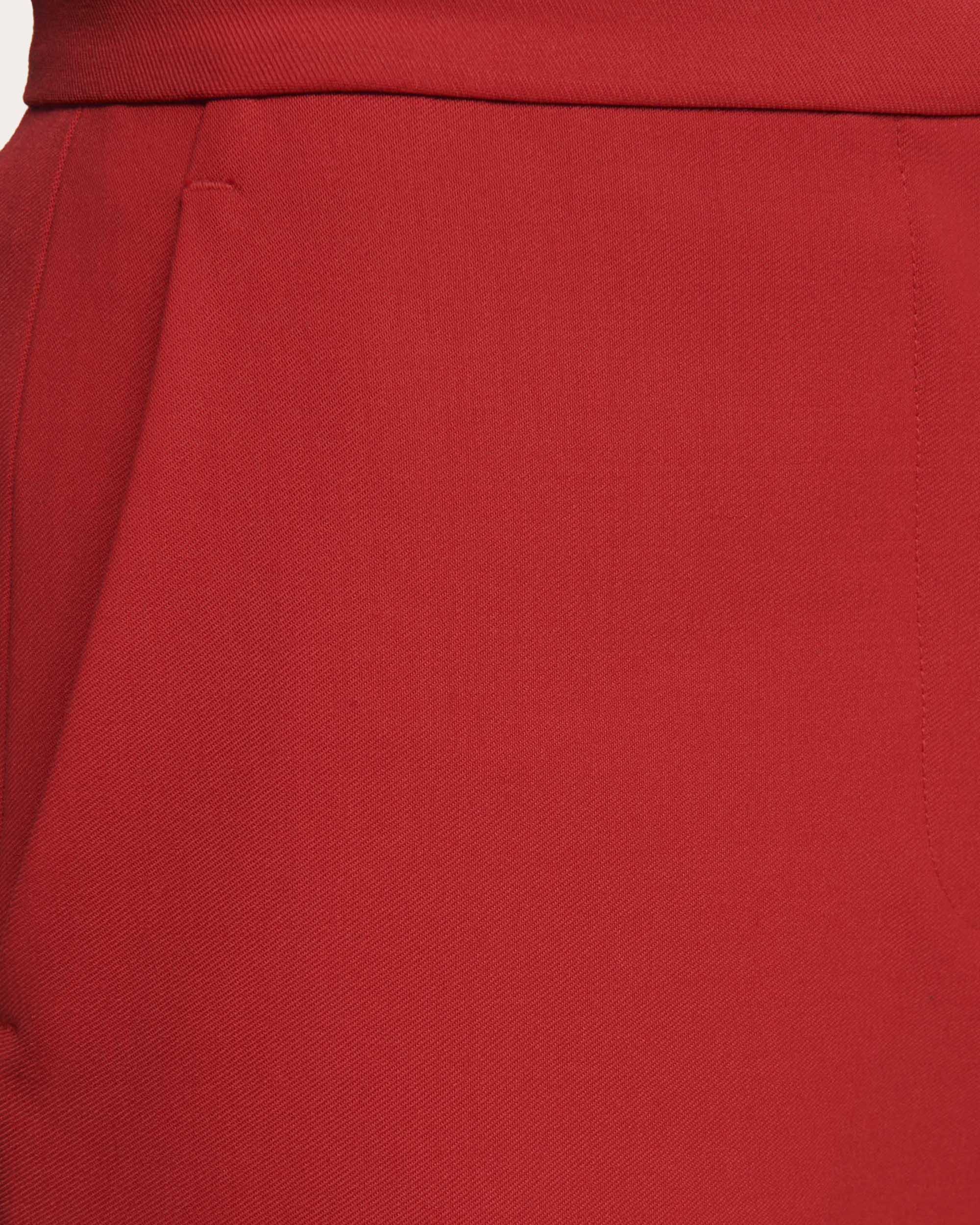 Prince Heavy Wool Twill Creased Trousers