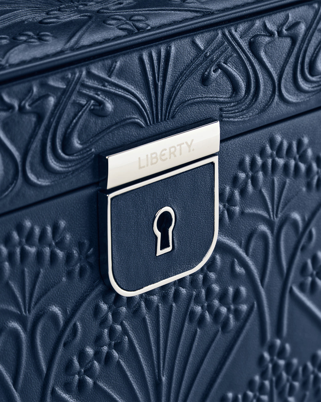 Liberty Large Embossed Jewelry Box