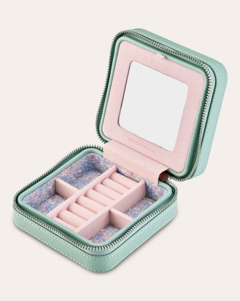 Liberty Small Travel Zip Jewelry Case