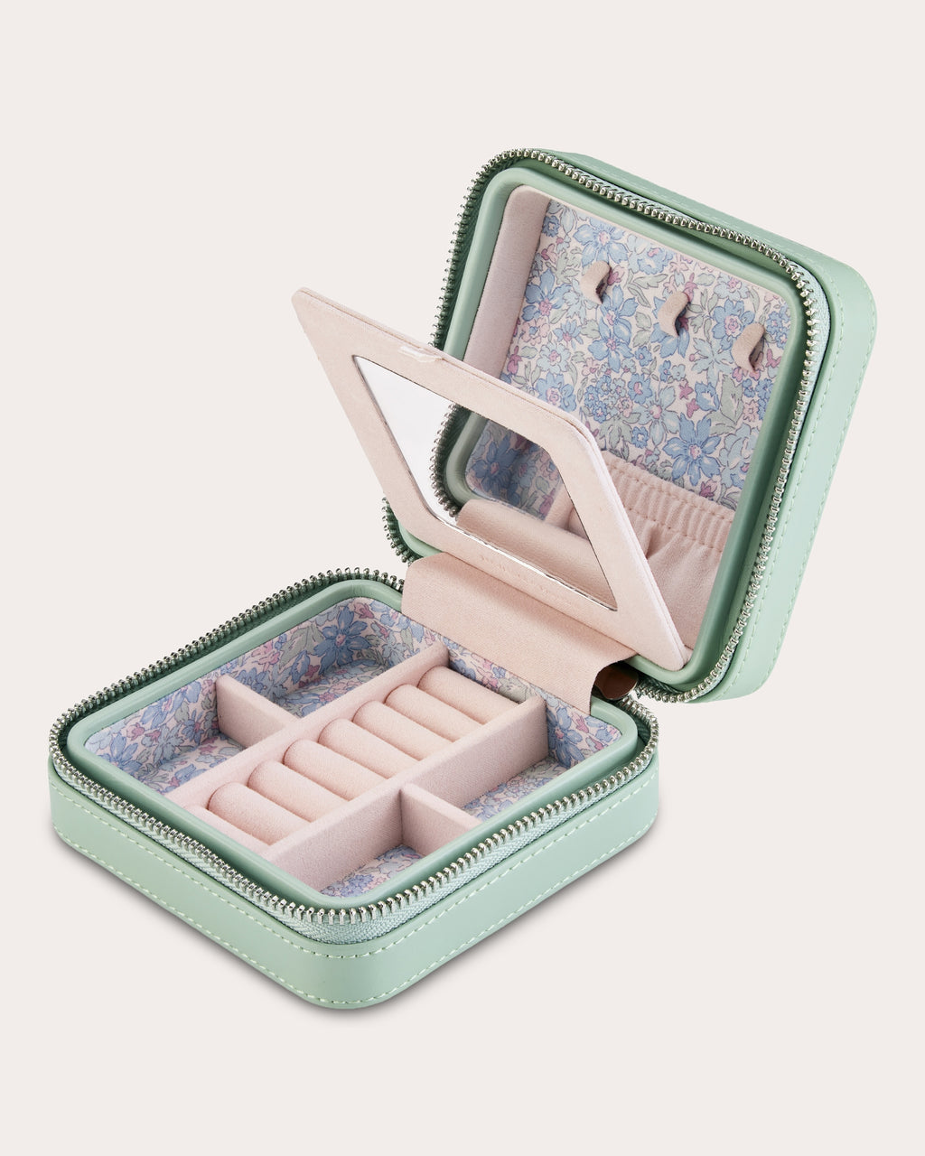 Liberty Small Travel Zip Jewelry Case