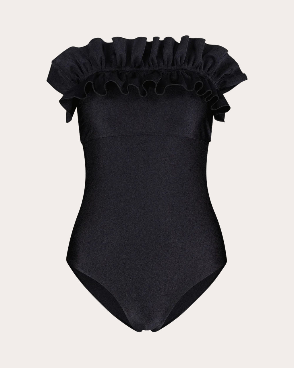 Angela Ruffle Bustier One-Piece