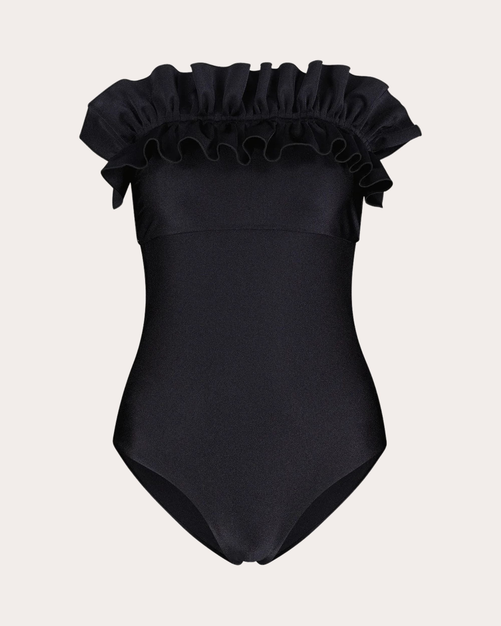 Angela Ruffle Bustier One-Piece