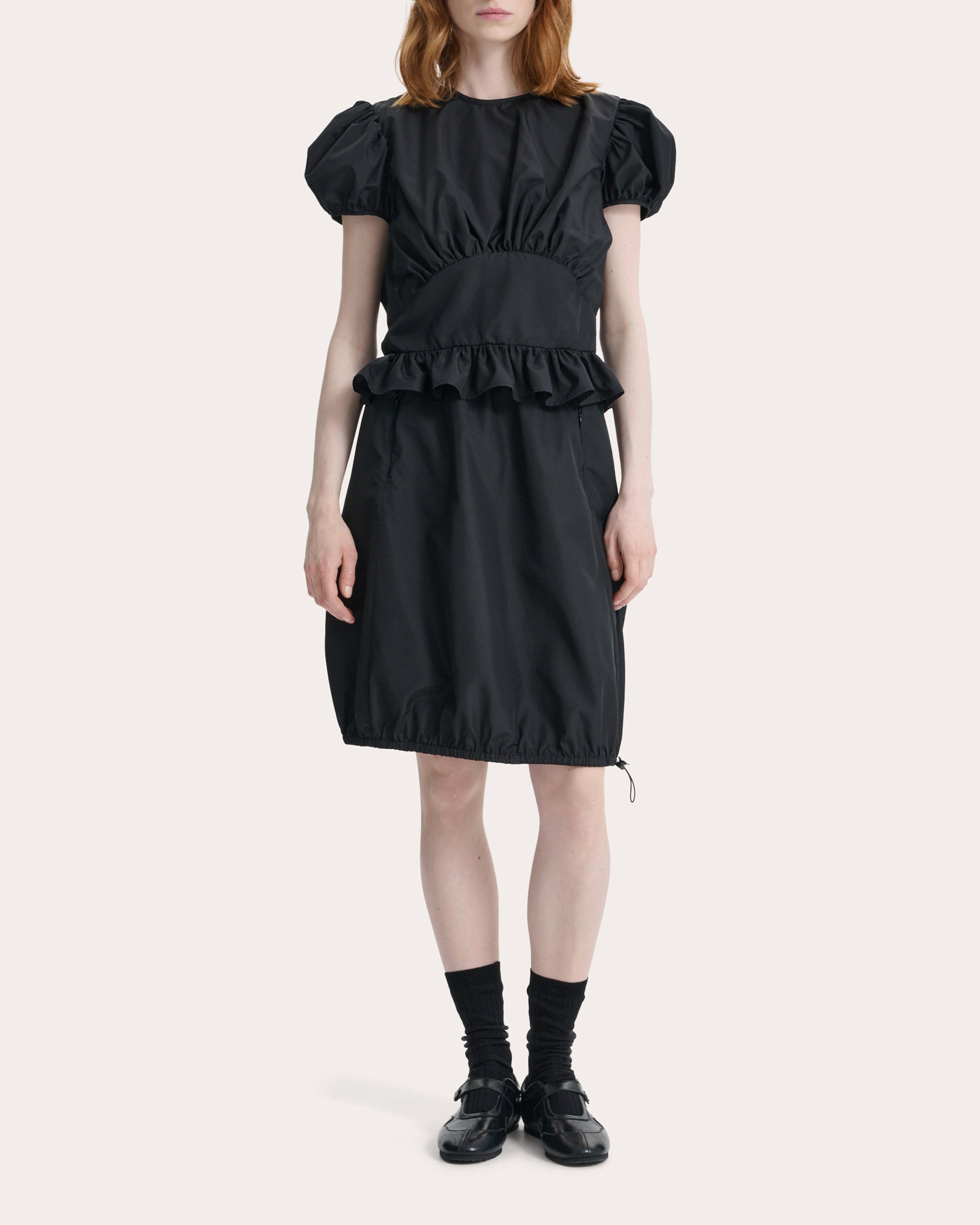 Chance Recycled Faille Drawcord Skirt