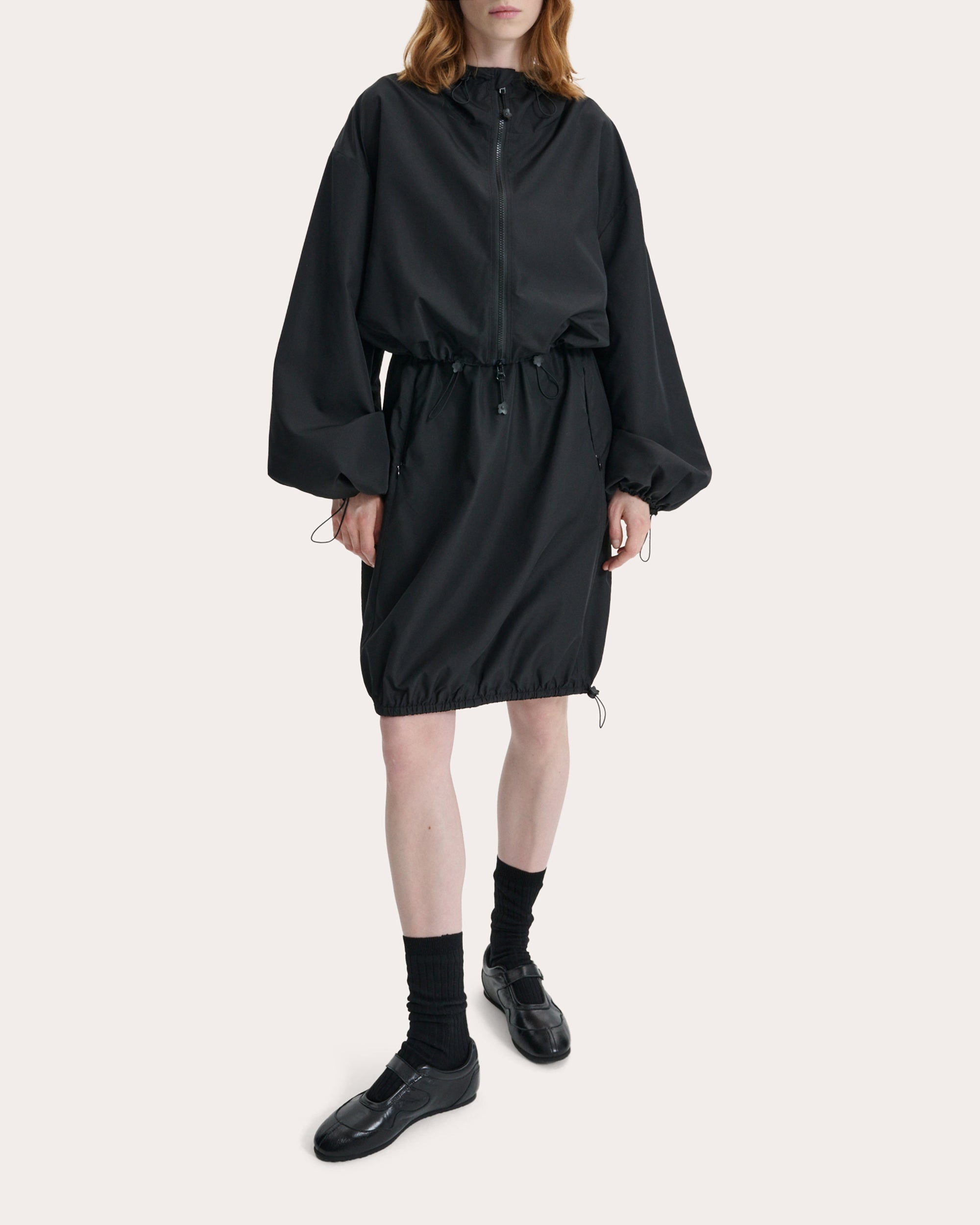 Chance Recycled Faille Drawcord Skirt