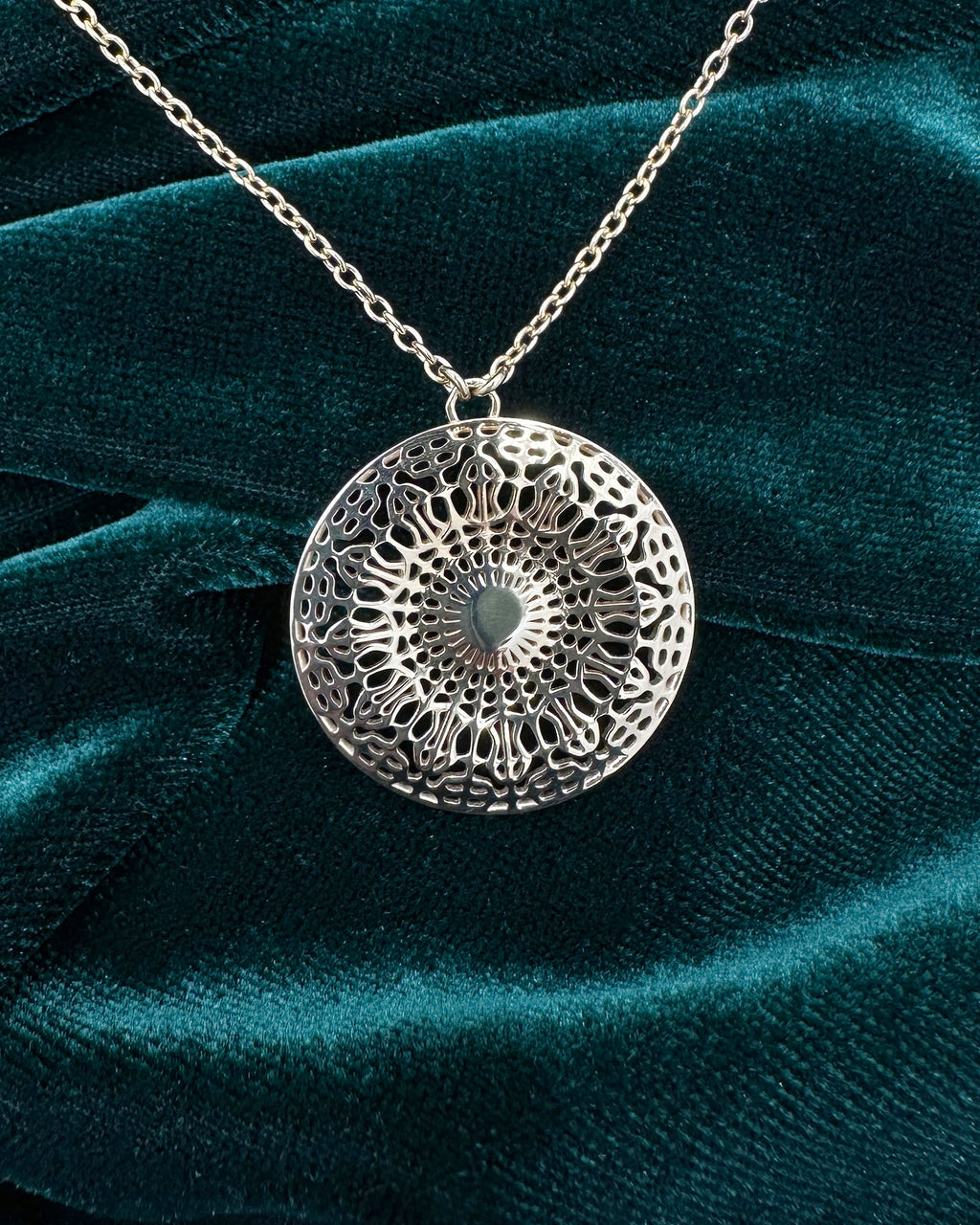 Gold Vermeil 432Hz Pendant Necklace