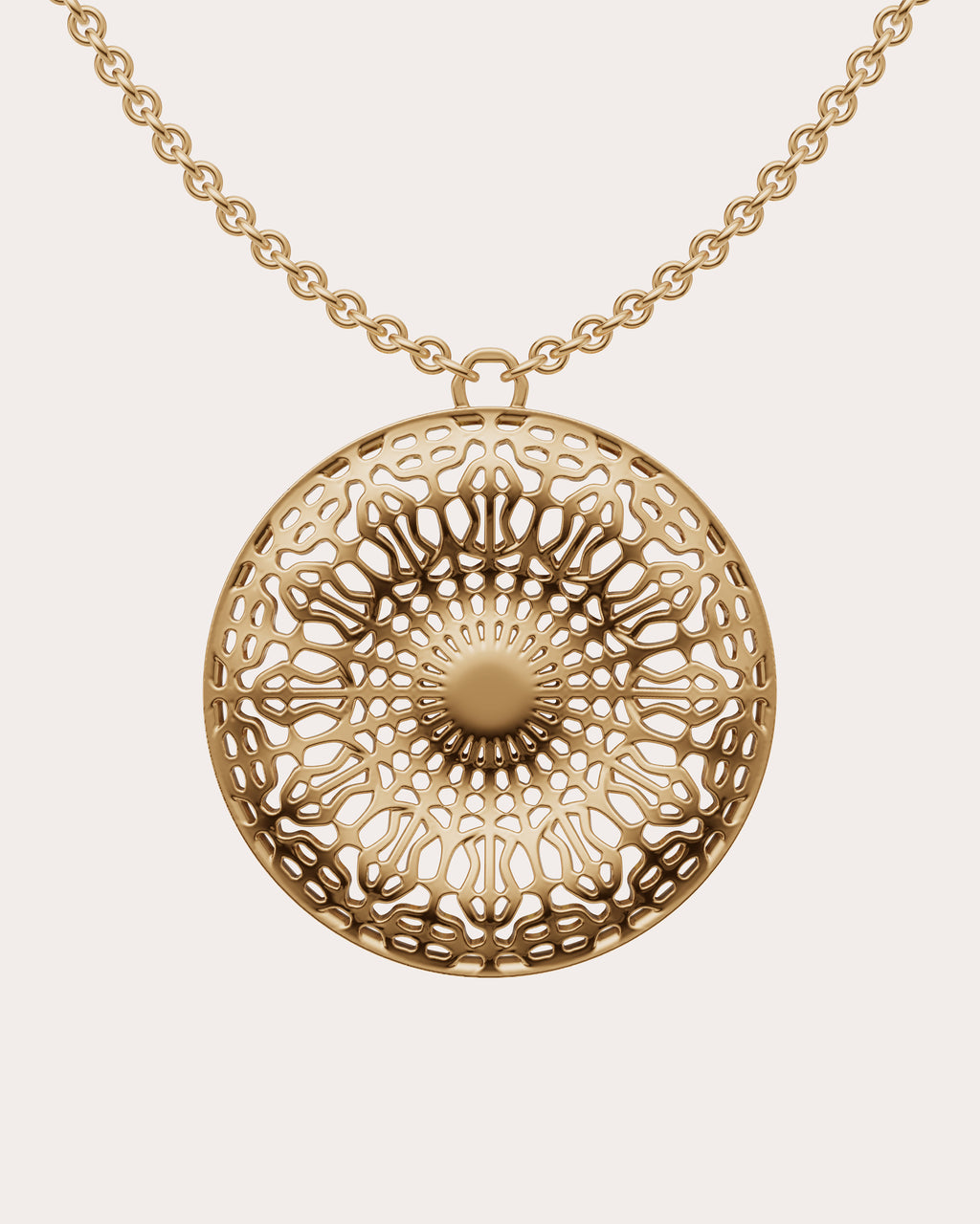 Gold Vermeil 432Hz Pendant Necklace