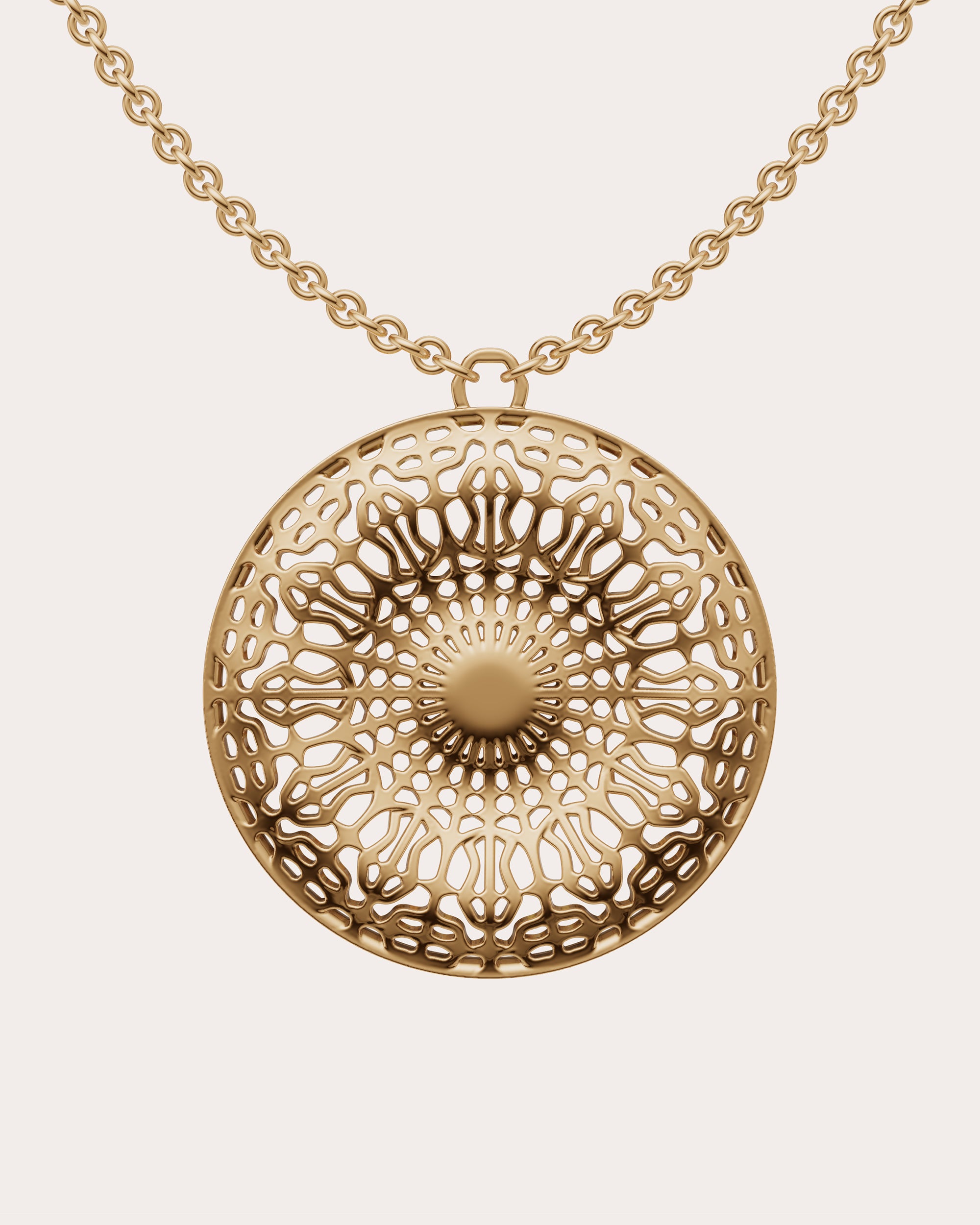 Gold Vermeil 432Hz Pendant Necklace