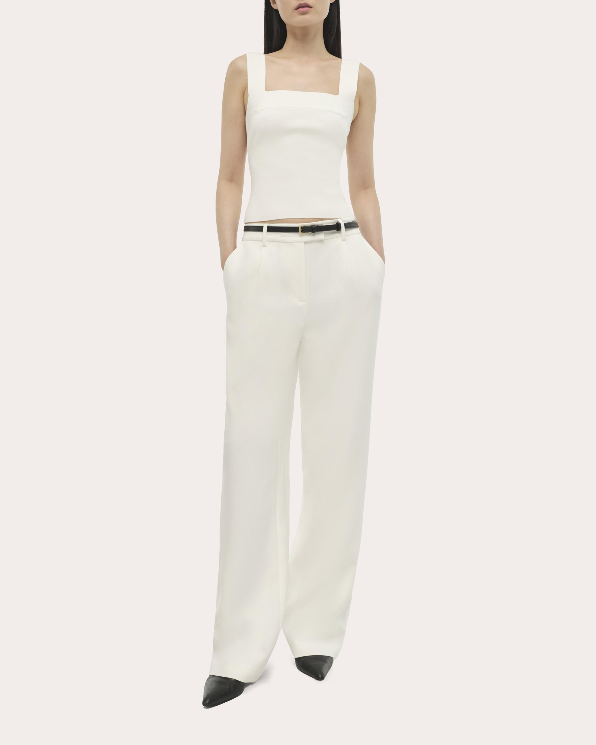 Madine Compact Knit Tank Top