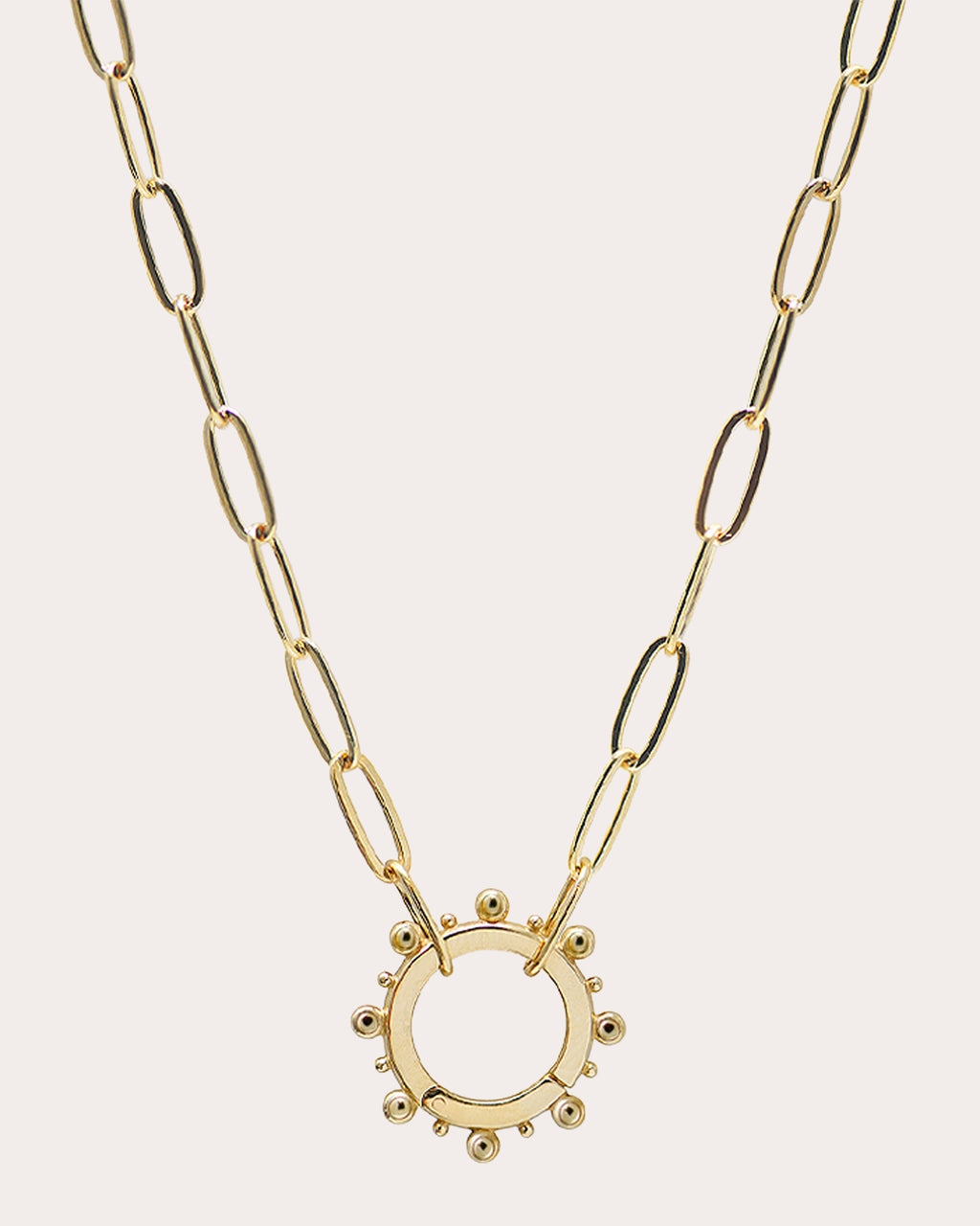 14k Gold Dew Drop Mini Marine Storycatcher Necklace