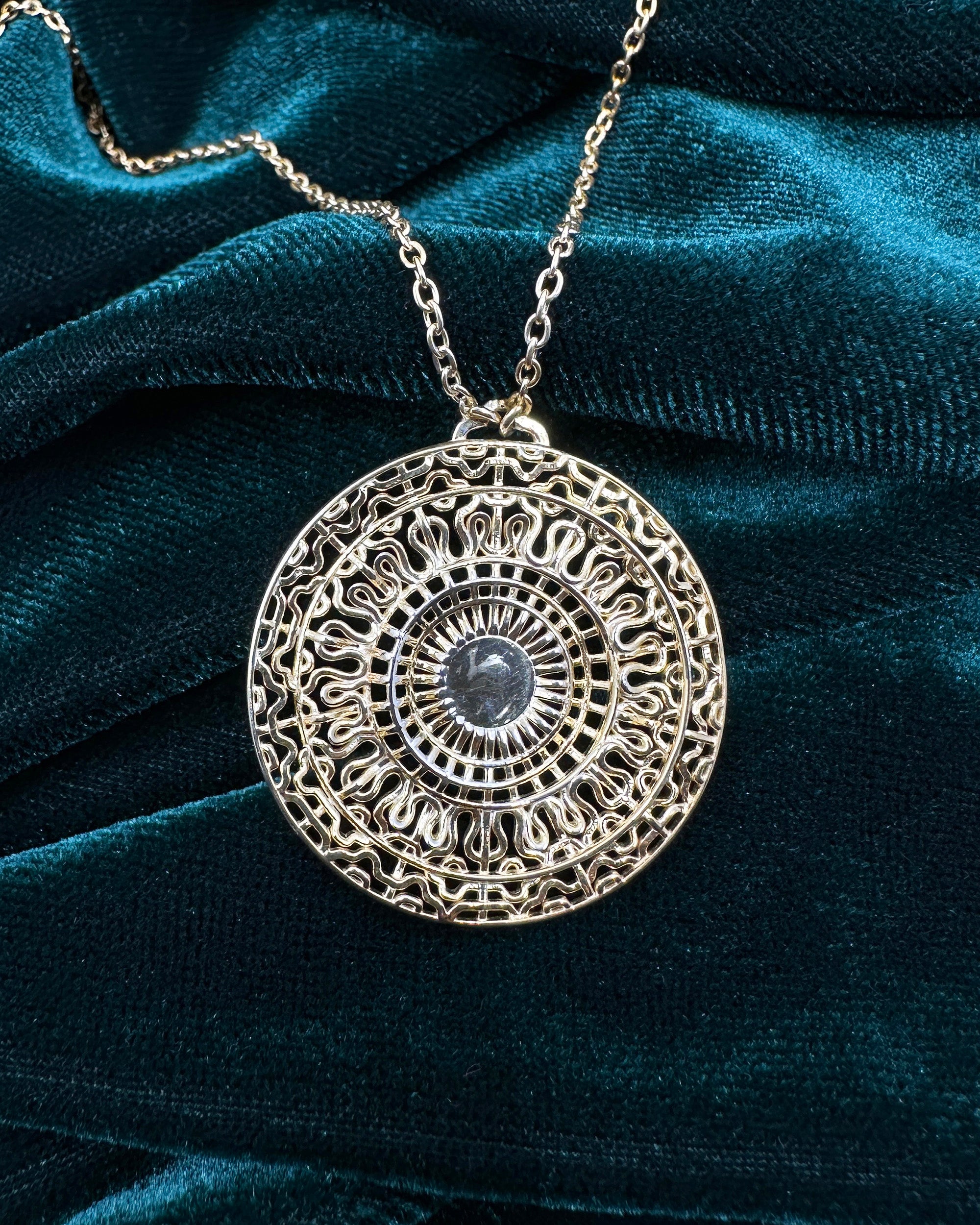 Gold Vermeil 528Hz Pendant Necklace