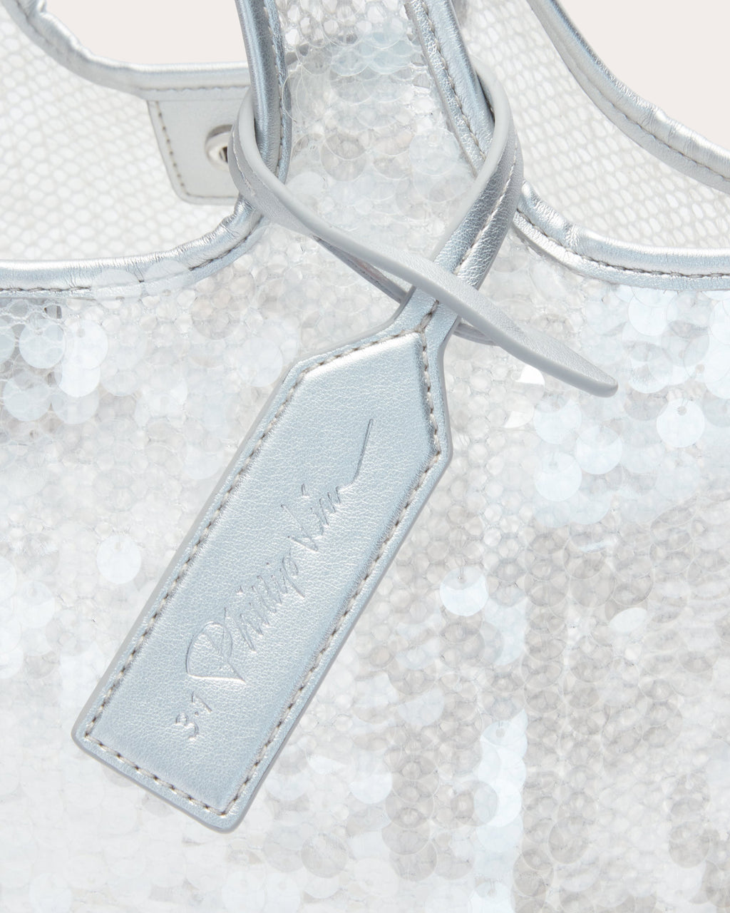 Mini Sequin Mesh Market Tote