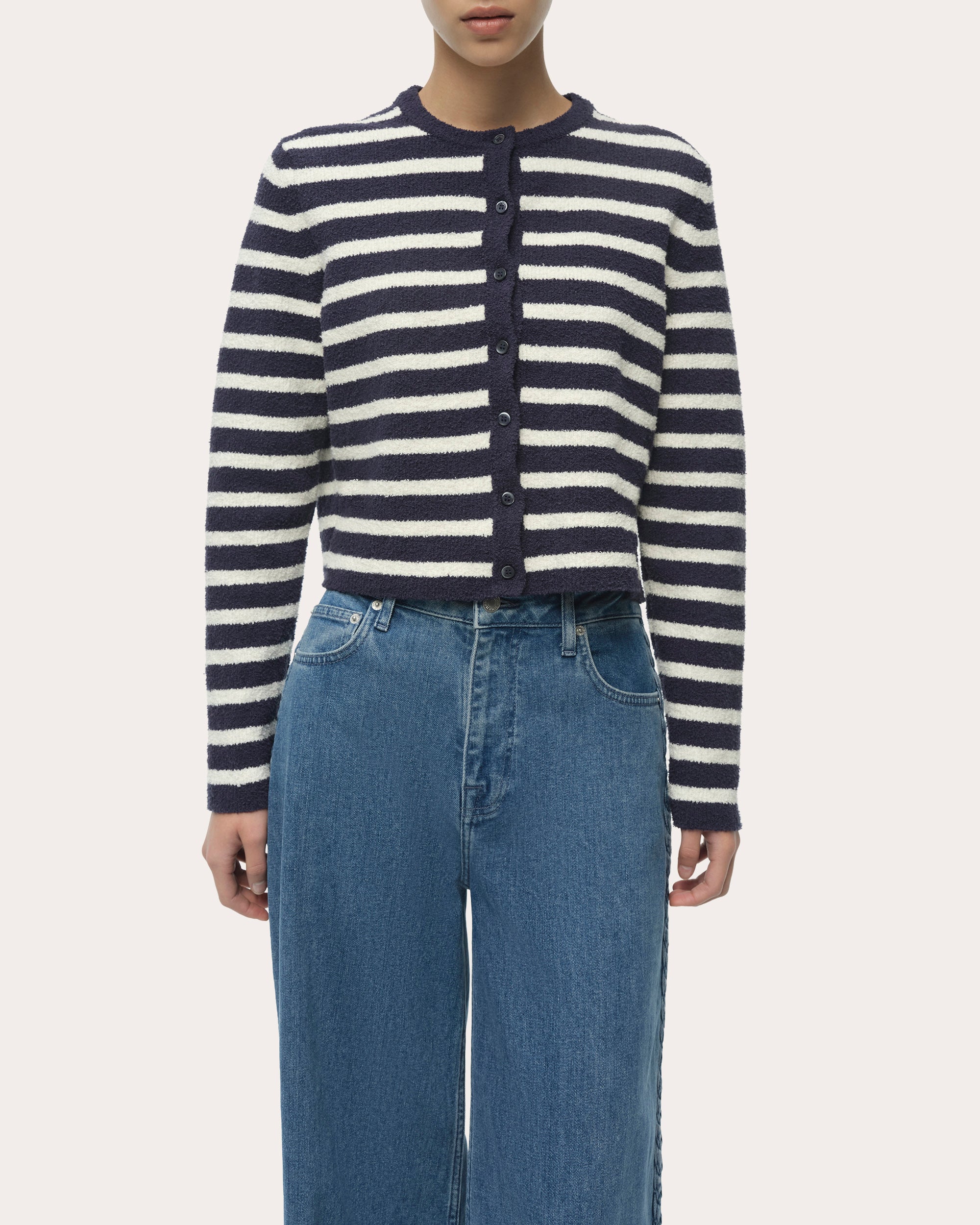 Booker Braided Straight-Leg Jeans