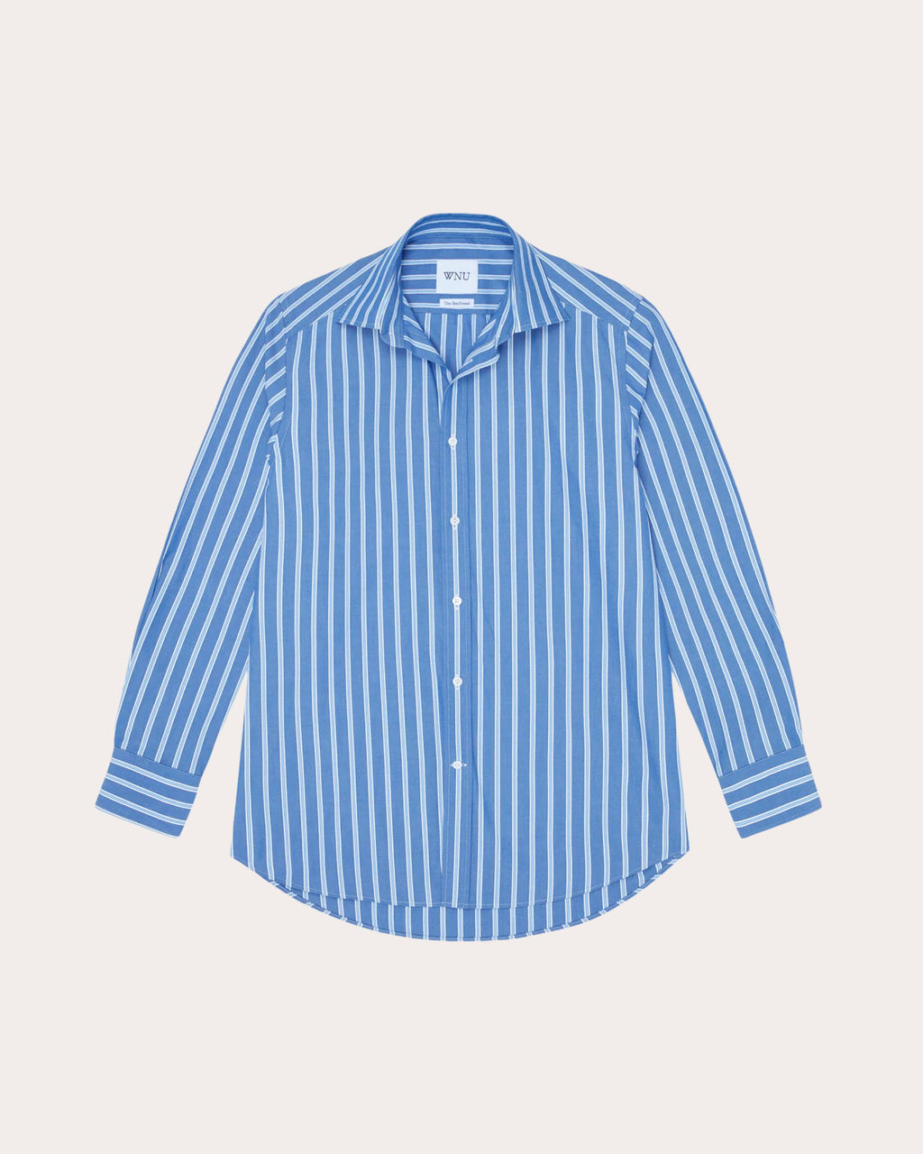 The Boyfriend Stripe Organic Poplin Shirt