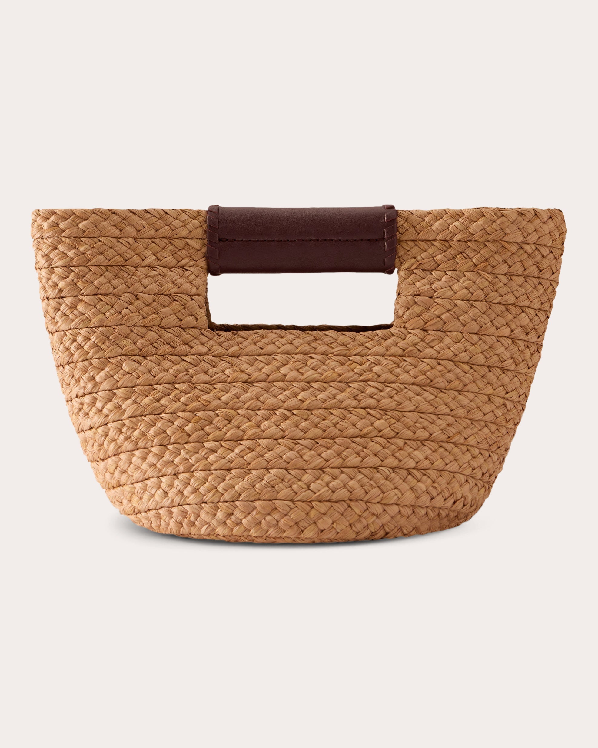 Remi Braided Raffia Mini Tote