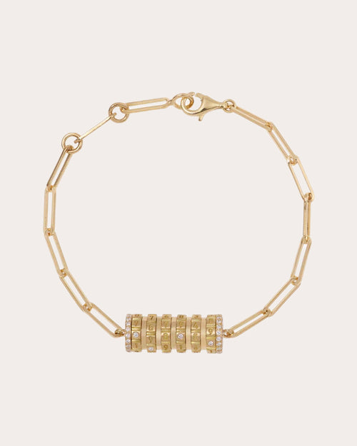 Diamond & 18k Gold Small Secret Bracelet