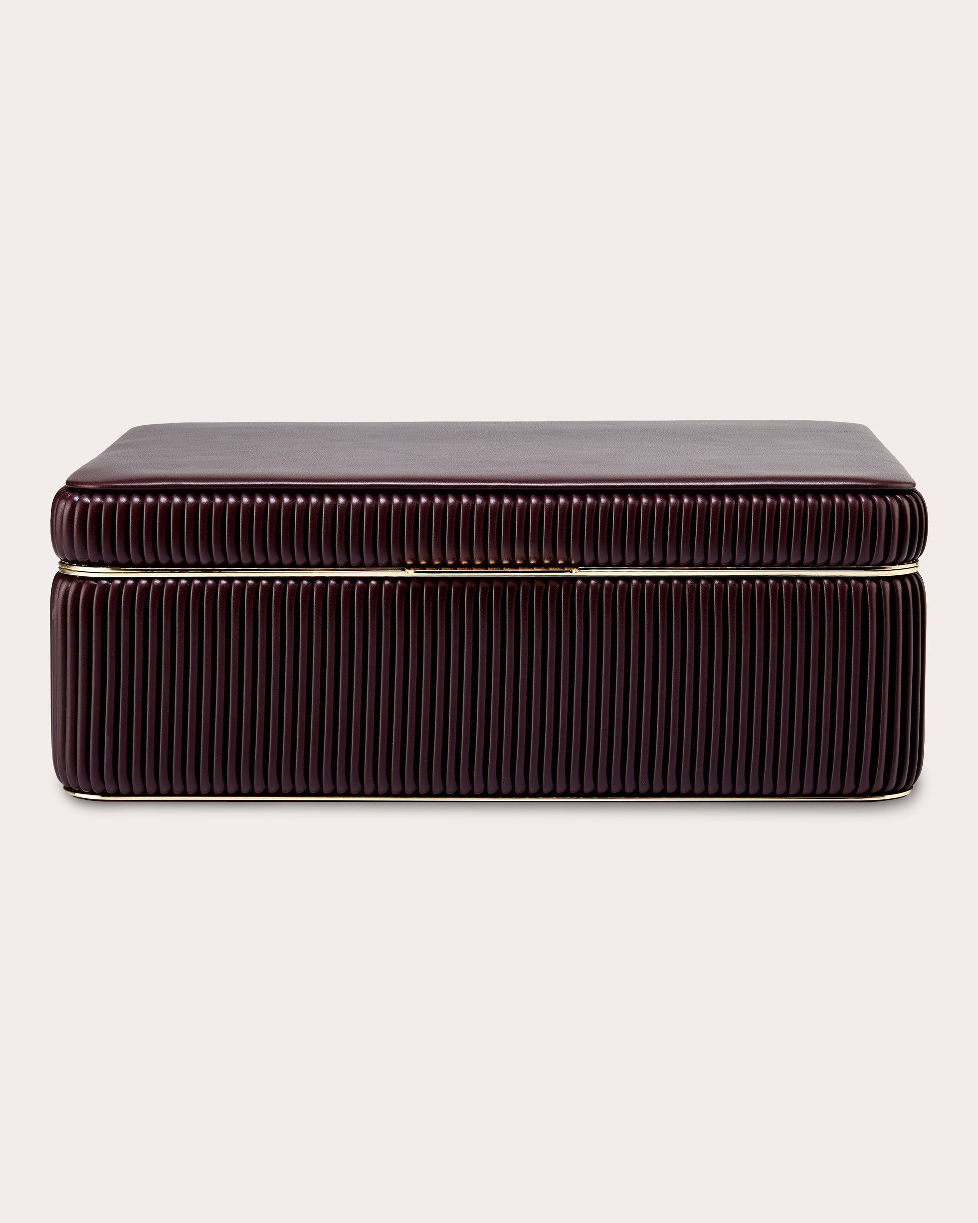 Bella Pleated Large Jewelry Box
