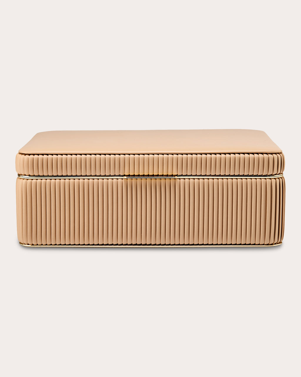 Bella Pleated Large Jewelry Box